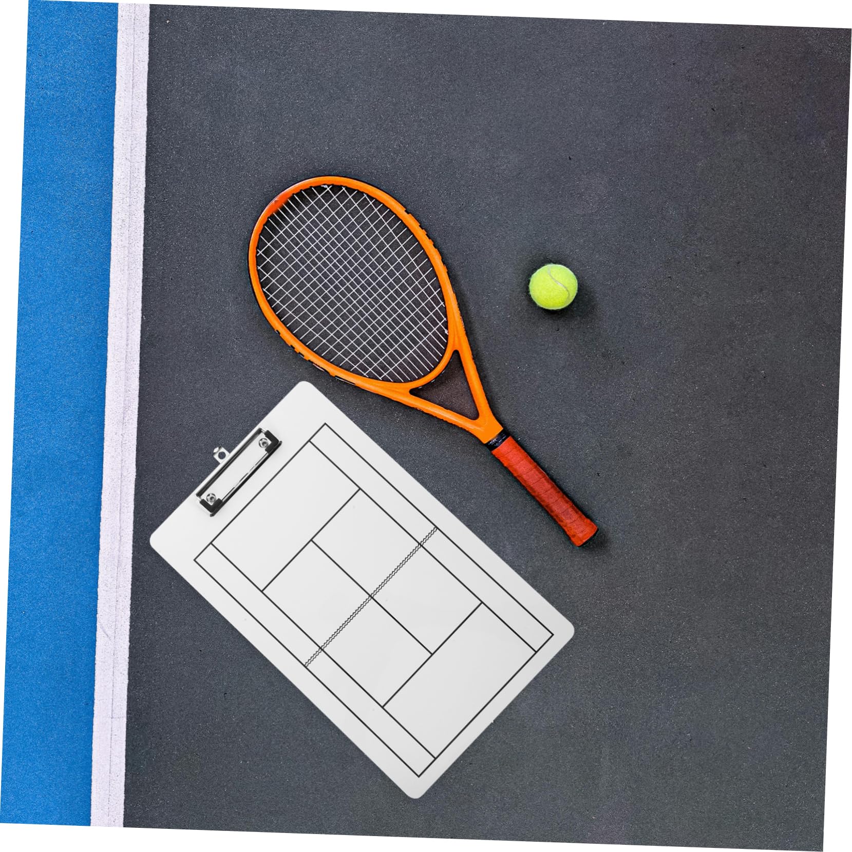 POPETPOP Tablica Do Tenisa Suchościeralnego Tablica Dla Trenerów Tenis Tablica Zawodów Tenisowych Strategia Trenerzy Używany Suchościeralny Tablica Do Pisania
