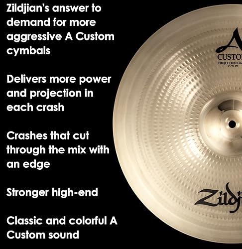Miniatura 4 de Zildjian Un platillo de proyección personalizada - 17 pulgadas