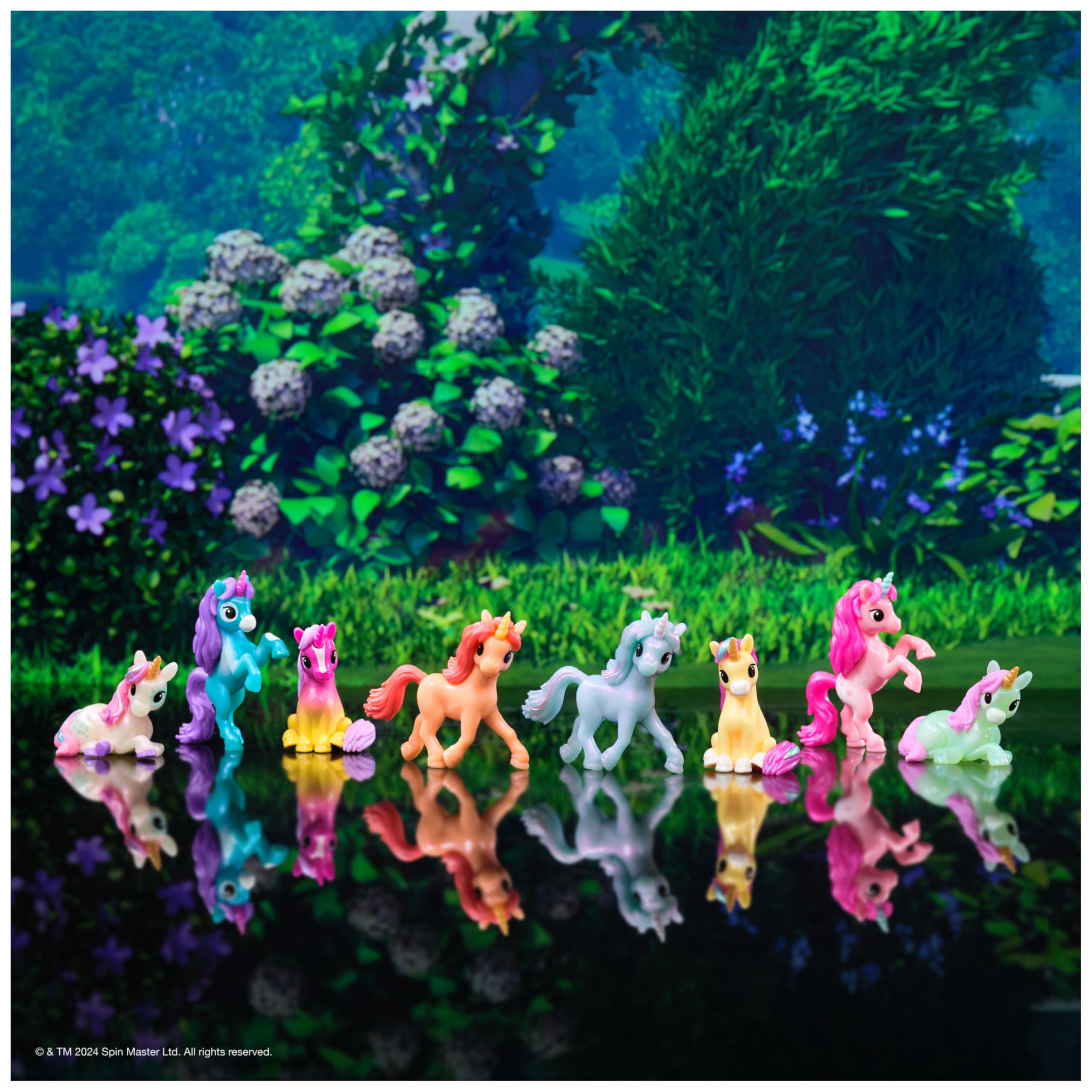 Unicorn Academy - 1 Figura de Unicornio Coleccionable, hay 8 para Coleccionar - Modelo Aleatorio - Unicornios para Niñas - Juguetes Niña 4 años +