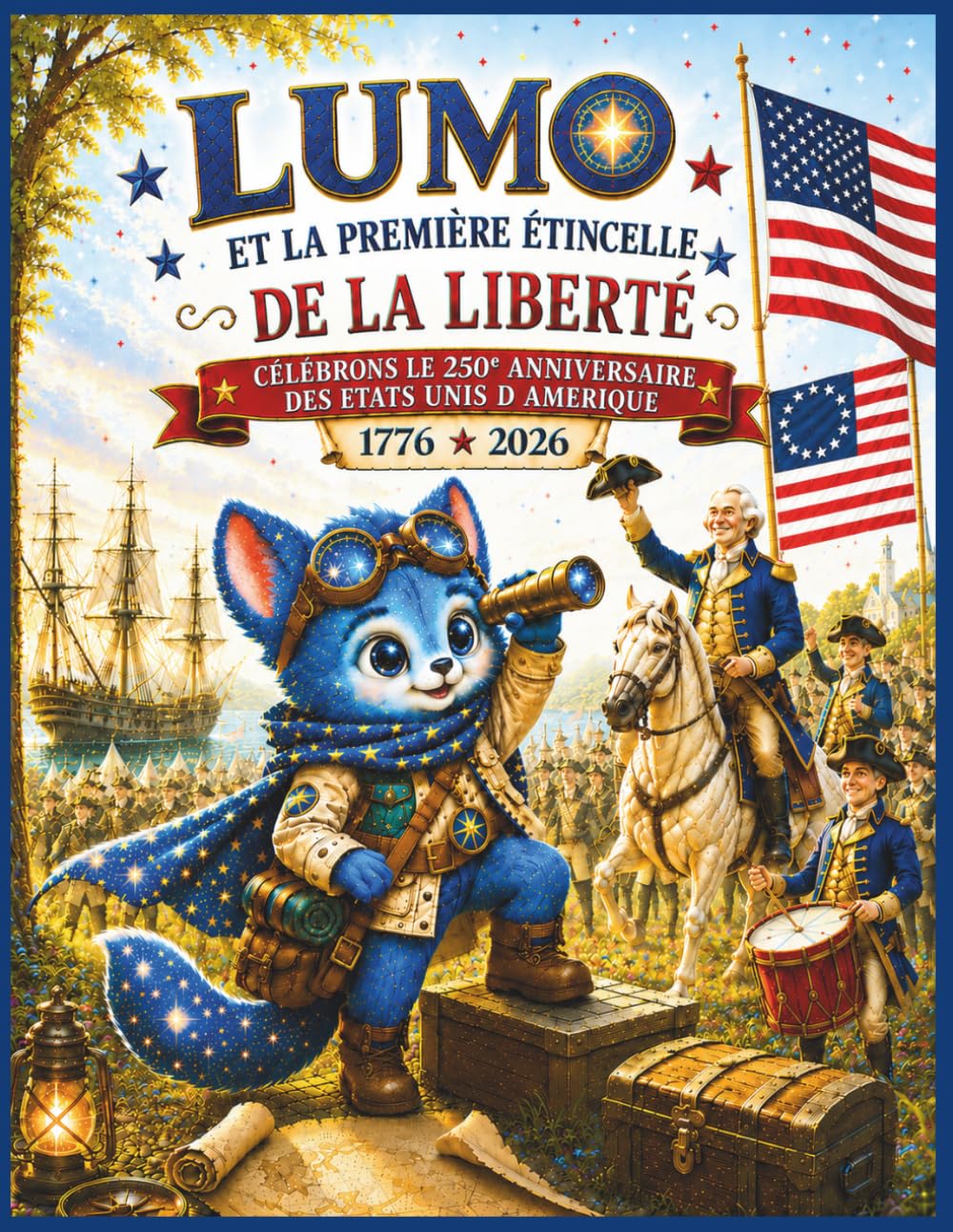 LUMO et la Première Étincelle de la Liberté: Célébrons le 250e Anniversaire des États-Unis d'Amérique