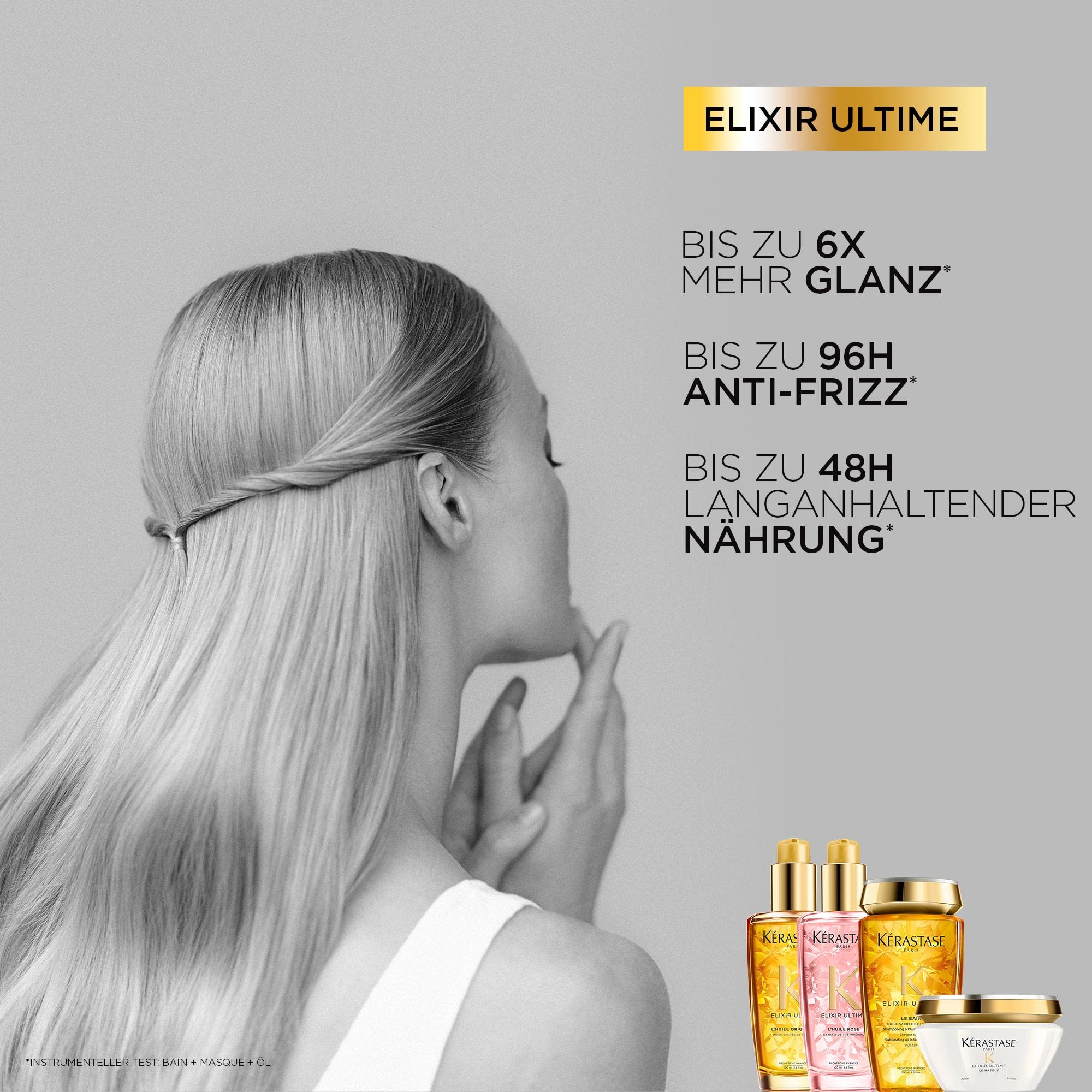 Kérastase Haaröl für trockenes Haar, Pflegend und nährend für mehr Glanz, Huile Originale Elixir Ultime, 30 ml