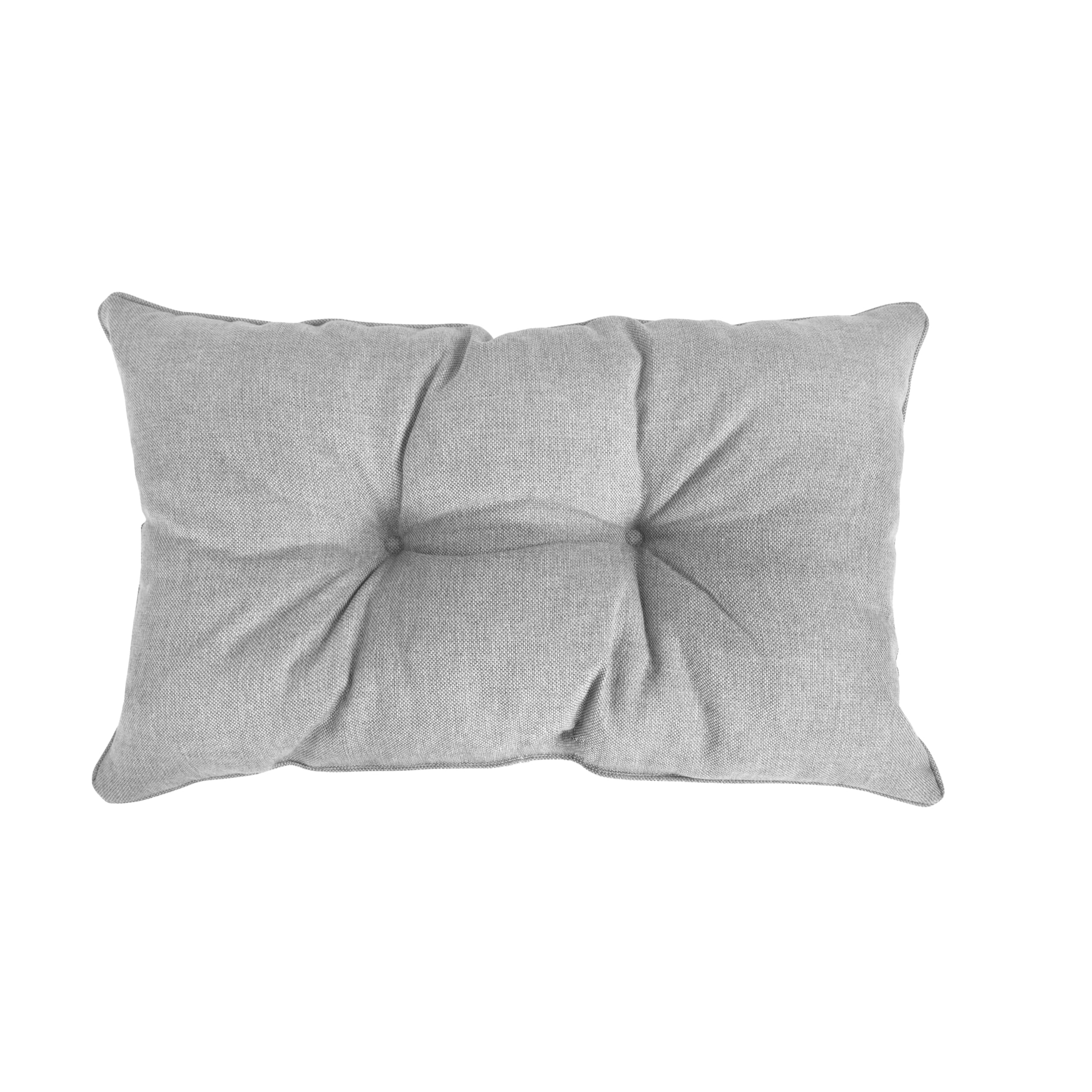 POKAR Garden Cushions Patio Chair Rattan Outdoor Furniture Cushion Bench Sofa Pallet Pillow 70x40x10 cm, Grey
