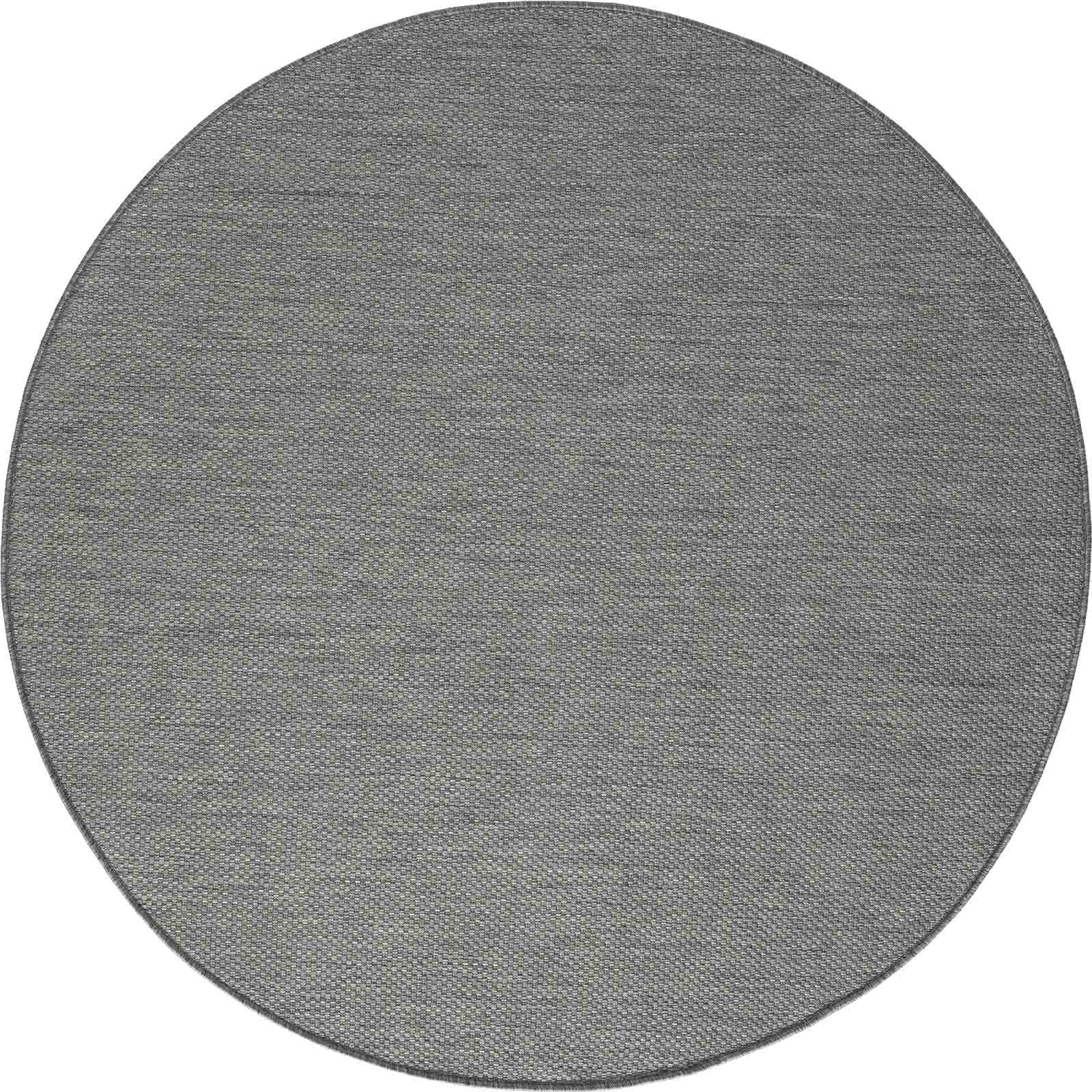 TacaHome Outdoor Teppich I UV-Stabil Für Drinnen und Draußen I Terrasse Balkon Garten Wohnzimmer Badezimmer Küche Flur Läufer | 140 x 200 cm Anthrazit