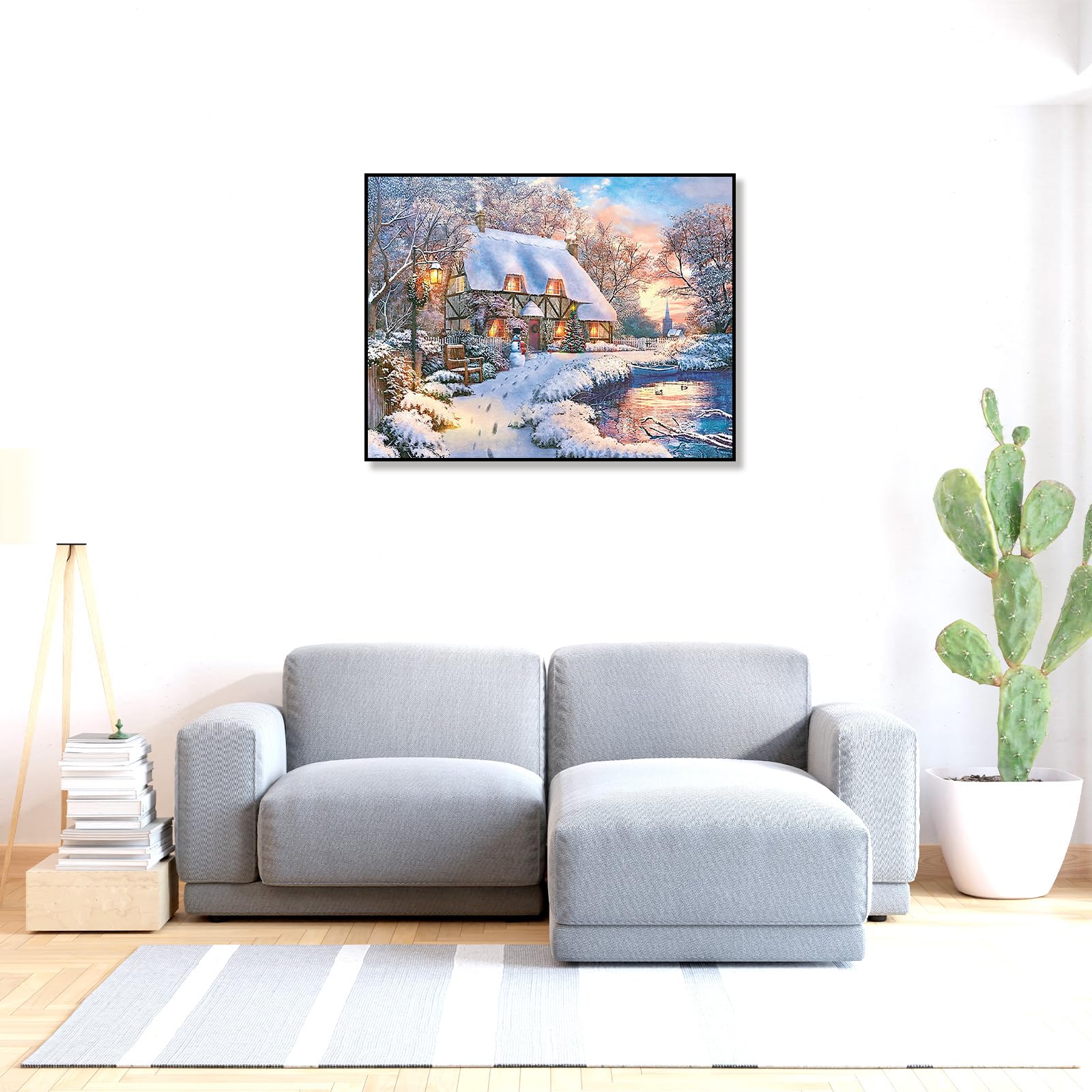 SHEGZHUC Diamond Painting Pendant Suncatcher Diamond Painting Ornaments