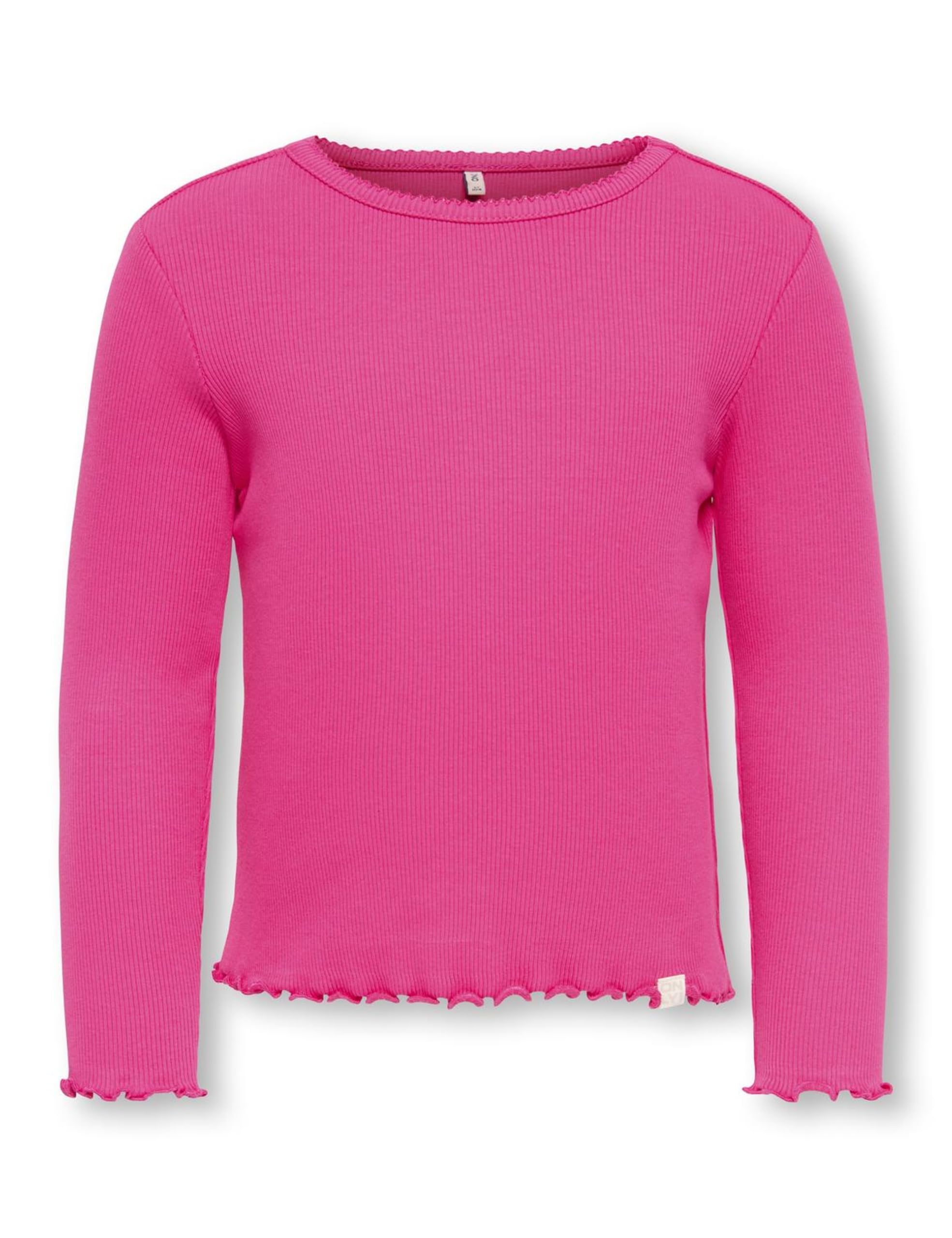 Kids mini Girl Mädchen Kmgtrinny SLD Ls Oneck Top JRS Noos Kmgtrinny SLD Ls Oneck Top JRS Noos (1er Pack)