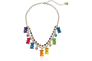 Delightful Gummy Bear Frontal Necklace: A Sweet and Eye-Catching Accessory