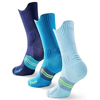 Juclise Bambù Coolmax Compressione Running Calzini Sportivi Trekking Allenamento Traspiranti e Anti