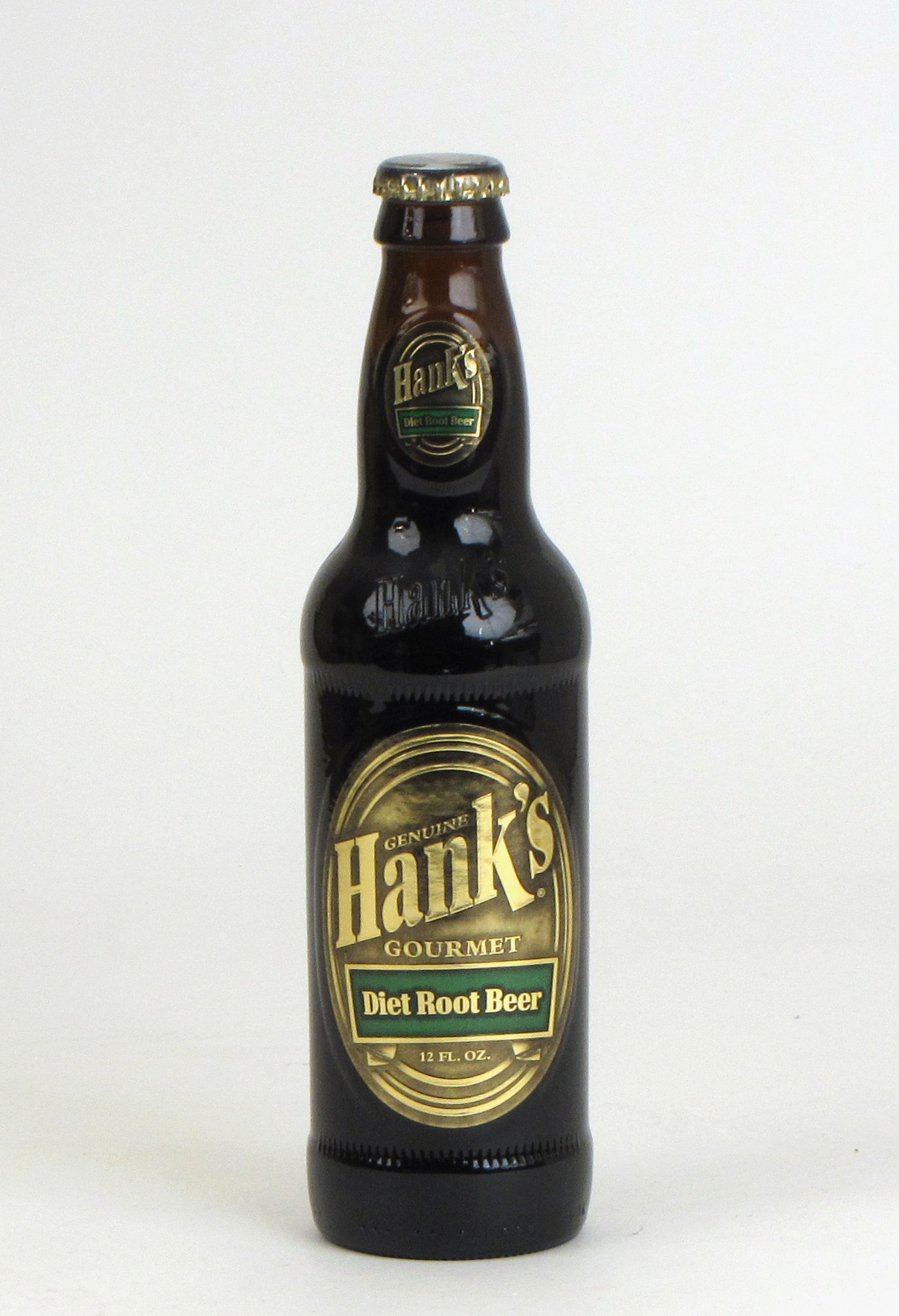 Hank's Diet Root Beer, 6 Bottles, 12 oz each
