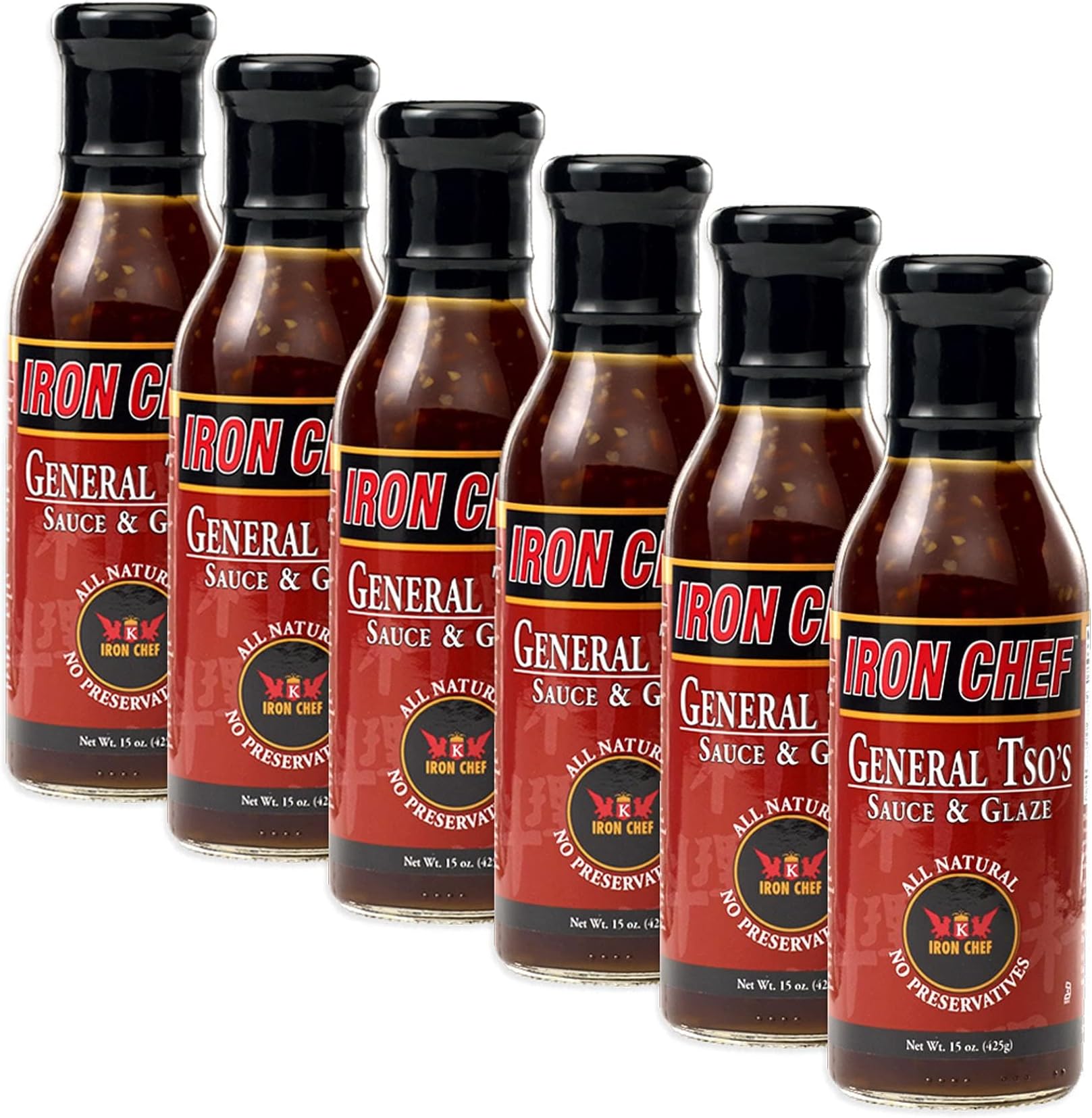 Iron Chef Sauce and Glaze - General Tso's - Case of 6-15 oz.