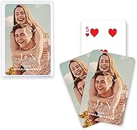 Vista 1 de WEDDINGSTAR Tarjeta de juego impresa con foto personalizada (1, amor moderno)
