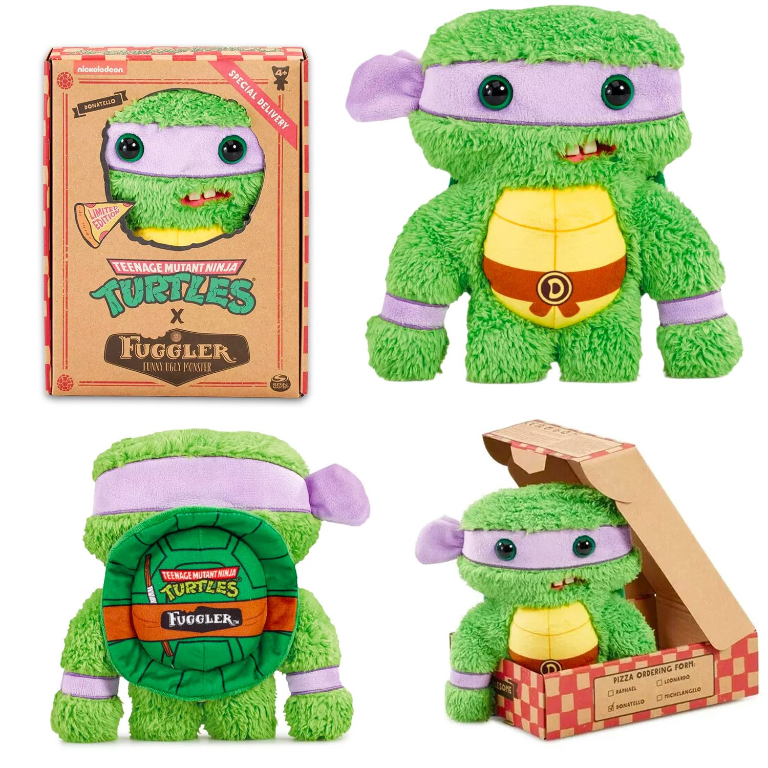 Amazon.com: Fuggler Teenage Mutant Ninja Turtles Plushies Set for