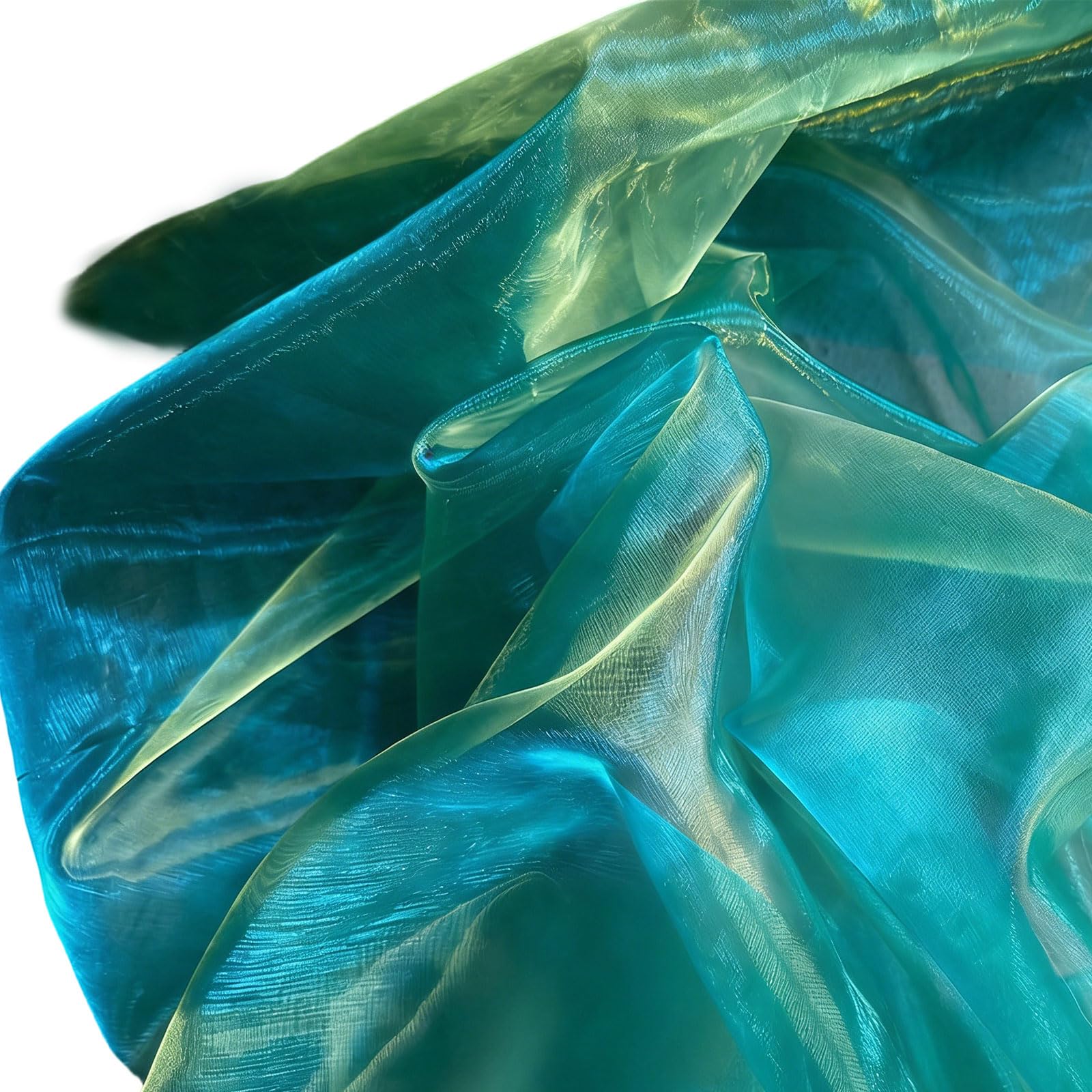 ZEPFJHE Portable Breathable Metallic Sheer Cloth Ideal for Craft Projects Craft Supplies