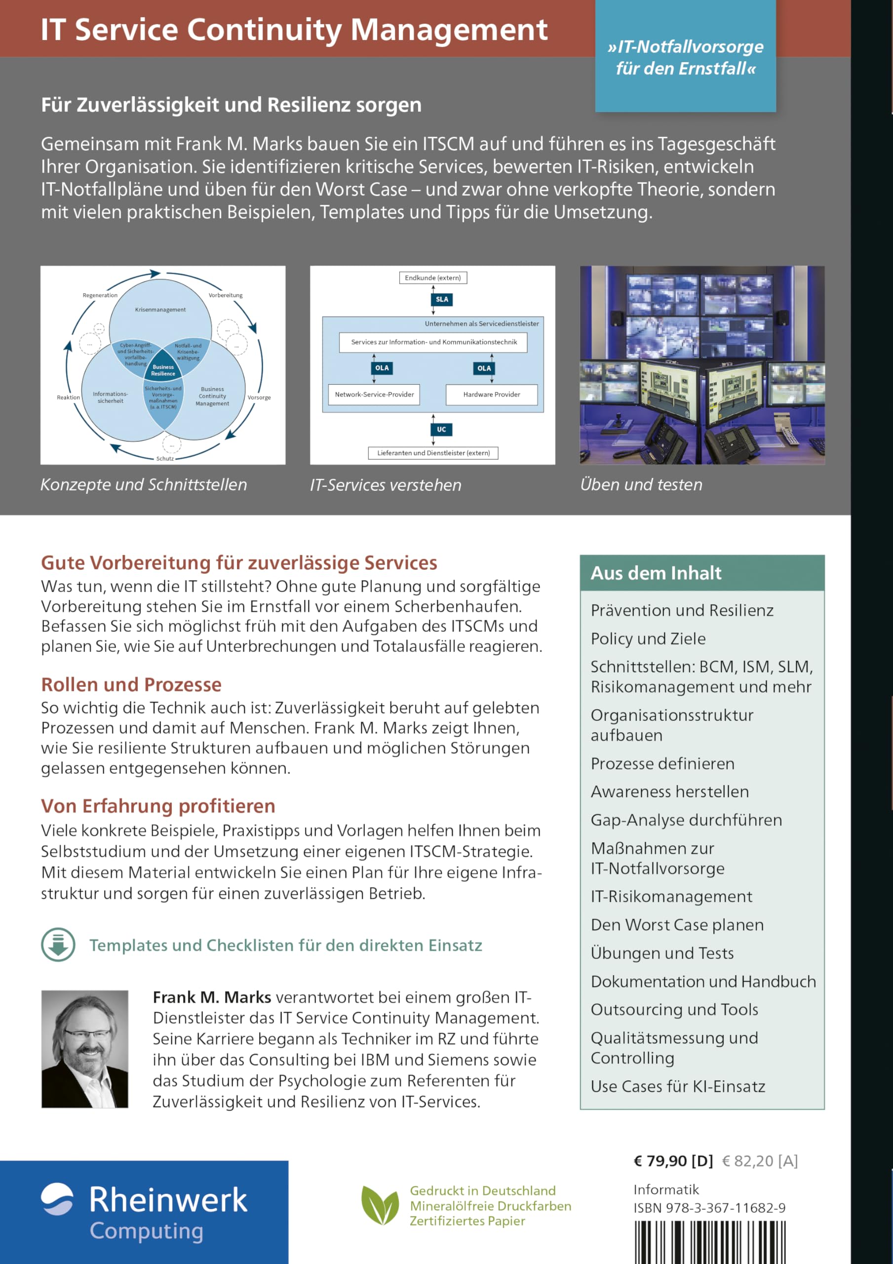 IT Service Continuity Management: Praktischer Leitfaden für Prävention, IT-Notfallvorsorge und Resilienz