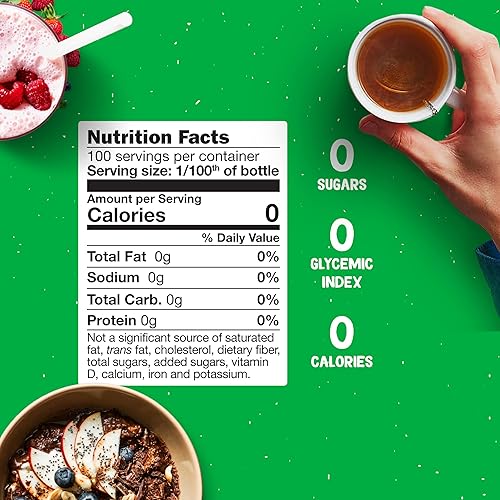 Miniatura 3 de Pyure Líquido orgánico stevia gotas dulcificante simplemente dulce 18 onza líquida