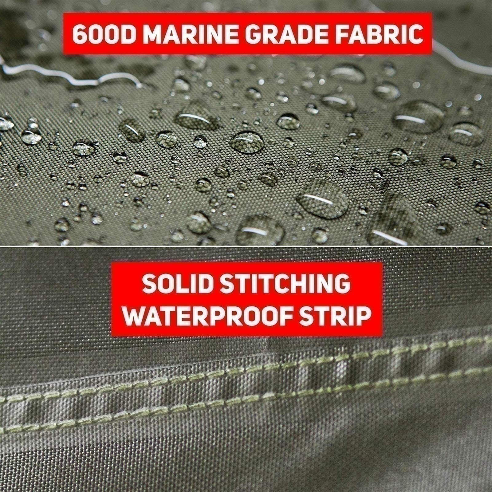 Accesorios Cubierta para cortacésped, 100% Impermeable, Almacenamiento 210D de Servicio Pesado para Tractor Cortacésped de Paseo (Size : Medium)