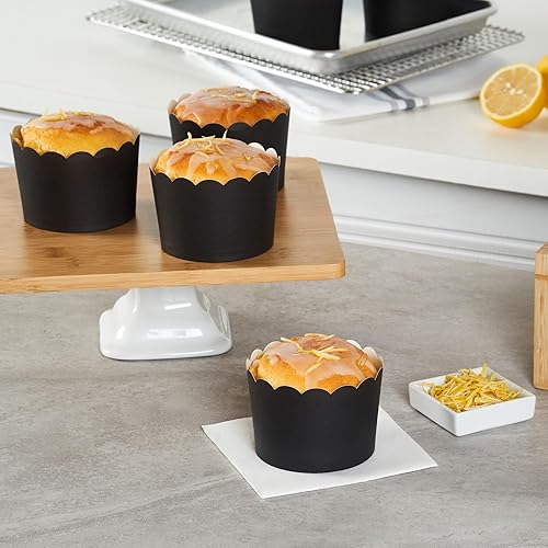 Miniatura 115 de Restaurantware Panificio Premium - Taza de papel Kraft de 10 onzas para hornear, tazas de papel para hornear, perfectas para magdalenas, cupcakes