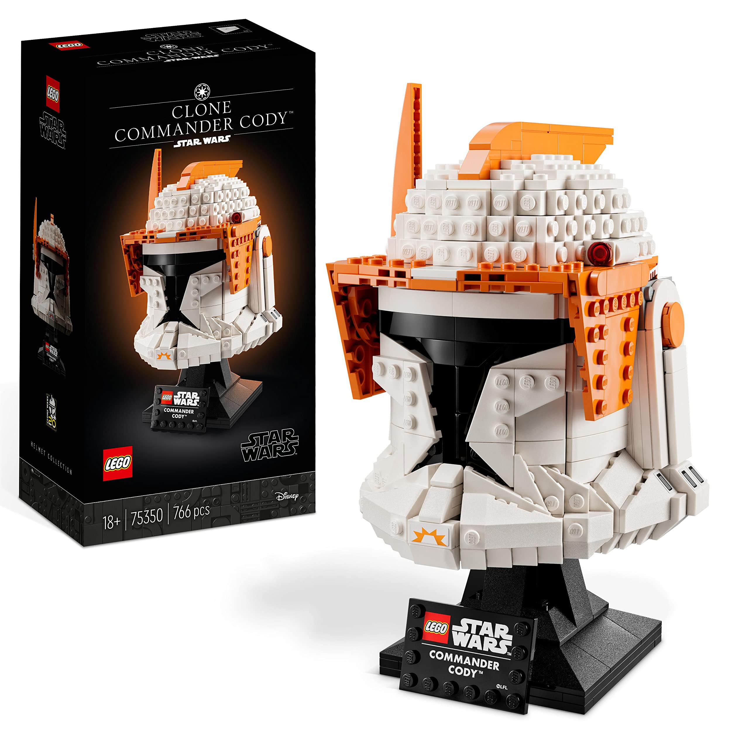 ᐠ ♥︎ ᐟ Amazon.com: Lego 75350 Star Wars The Clone Cody Commander's Helmet