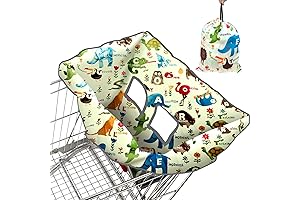 Adorable Disney Shopping Cart & High Chair Cover (Zoo-themed)