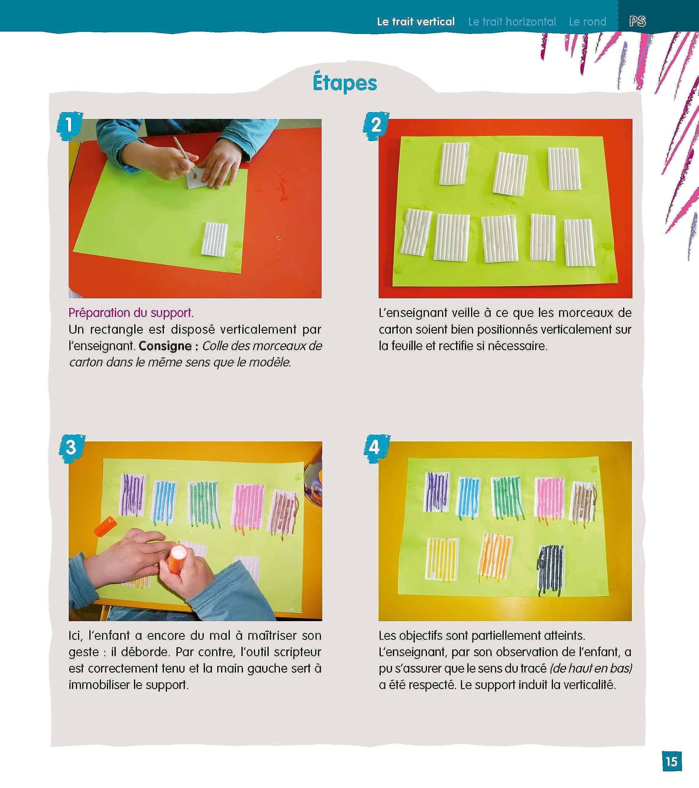 Ateliers graphiques PS - MS - GS