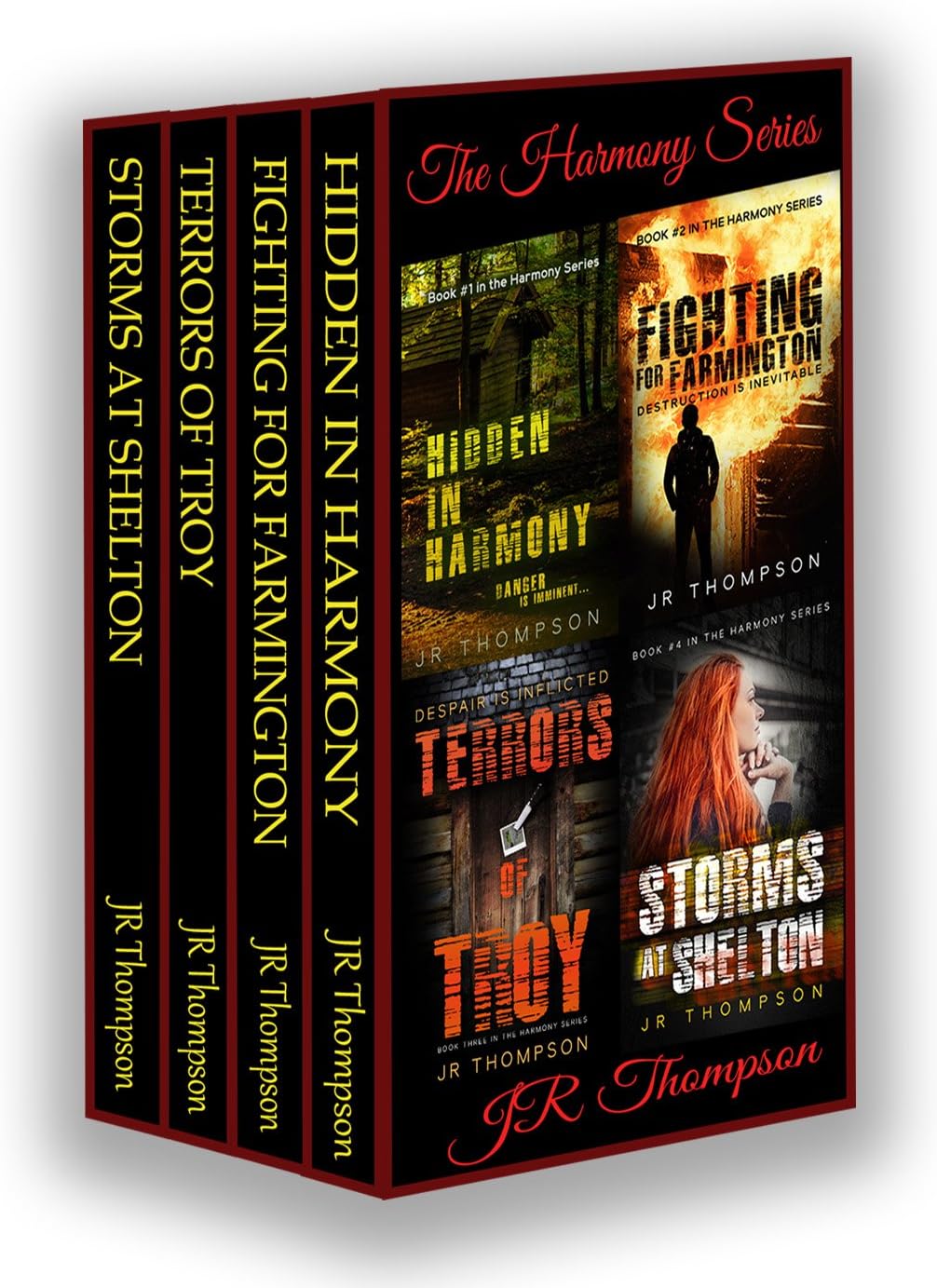 The Harmony Series: Complete 4-Volume Clean Mystery Boxed Set (clean mystery and suspense series)