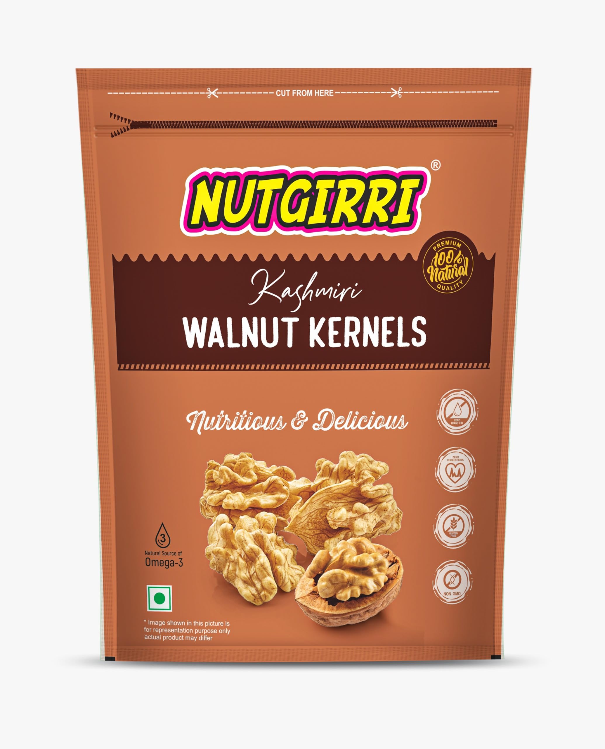 See full amazon price history chart for Nutgirri Kashmiri Walnut Kernel 250g – Premium Akhrot Giri, Rich in Omega-3, Large White Halves, Without Shell, Cholesterol-Free, Ideal for Healthy Snacking, Baking, & Cooking – Pure & Fresh Quality Nutgirri Kashmiri Walnut Kernel 250g – Premium Akhrot Giri, Rich in Omega-3, Large White Halves, Without Shell, Cholesterol-Free, Ideal for Healthy Snacking, Baking, & Cooking – Pure & Fresh Quality (B0DF5JGH2D) Amazon Price History, Amazon Price Tracker