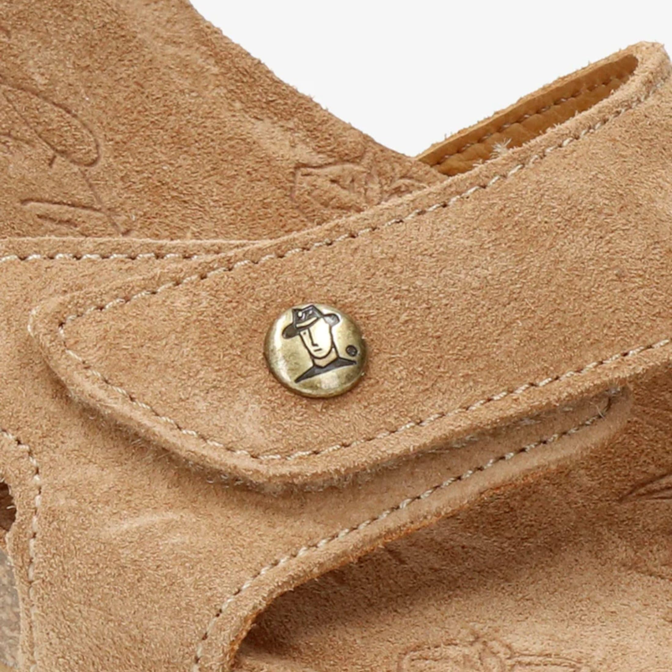 Panama Jack Sandalias de piel con cuña Julia para mujer