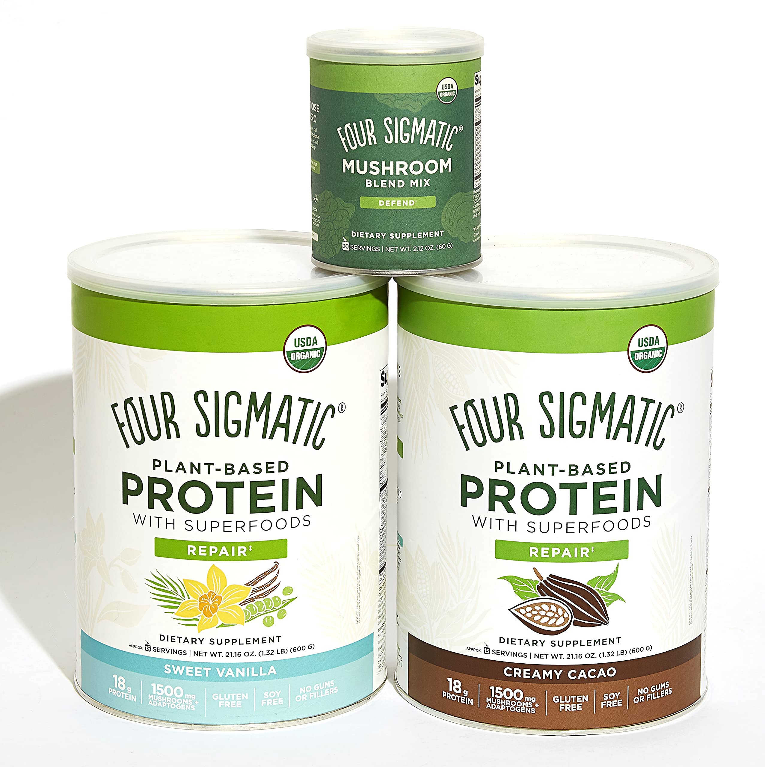 Buy Four Sigmatic Superfood Based Protein with Chaga Mushroom