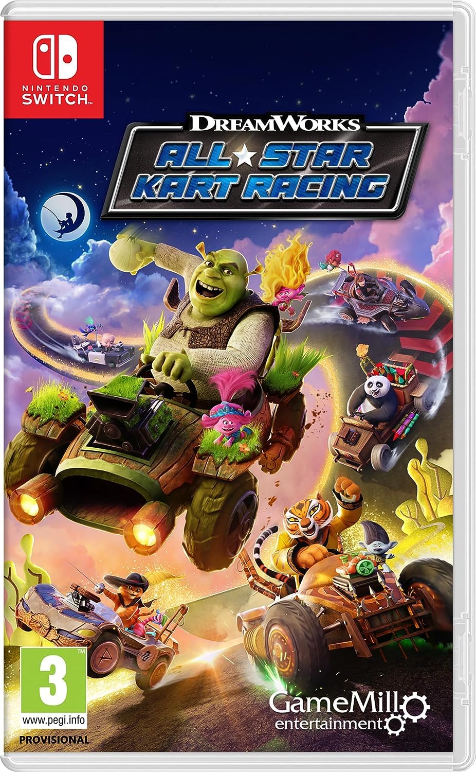 Nintendo Switch DreamWorks All-Star Kart Racing Amazon.com: Dreamworks All-Star Kart Racing - Compatible for