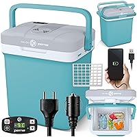 peme Frigorifero Portatile Frigo Campeggio Auto 12v Elettrico 230 v Silenzioso per