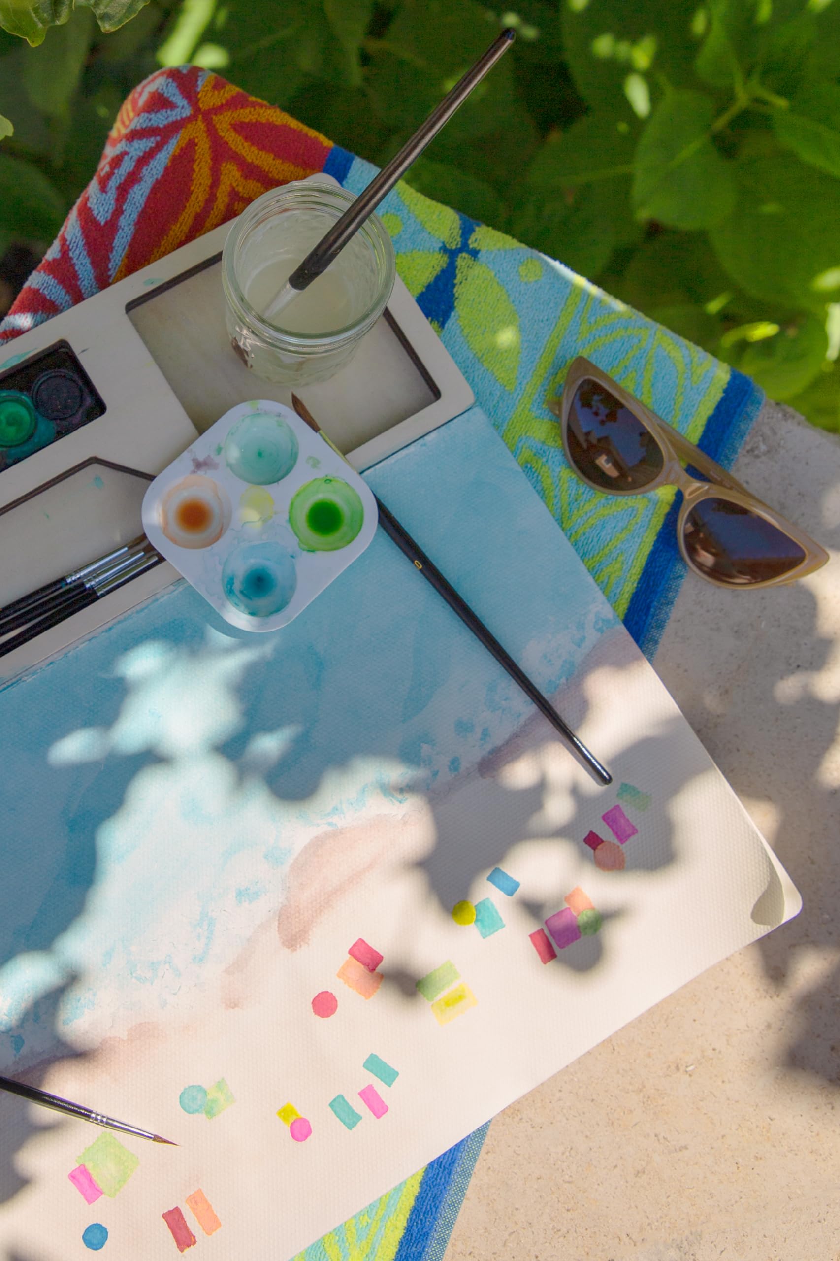 Three By Three JOTBLOCK Watercolor Artistry Essentials Set: Quality...