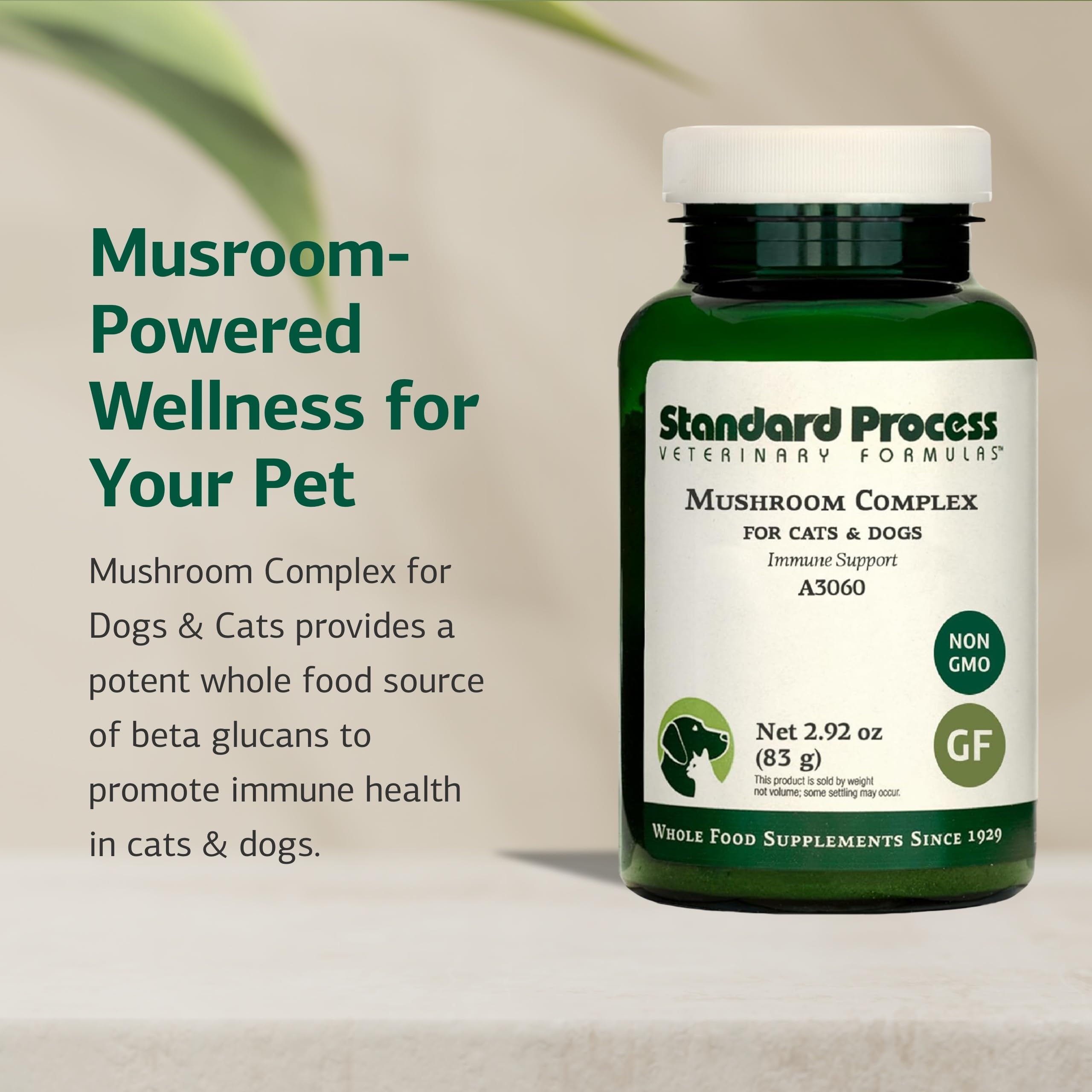 Standard Process Mushroom Complex for Dogs & Cats, 2.92 oz — Amazon image 3