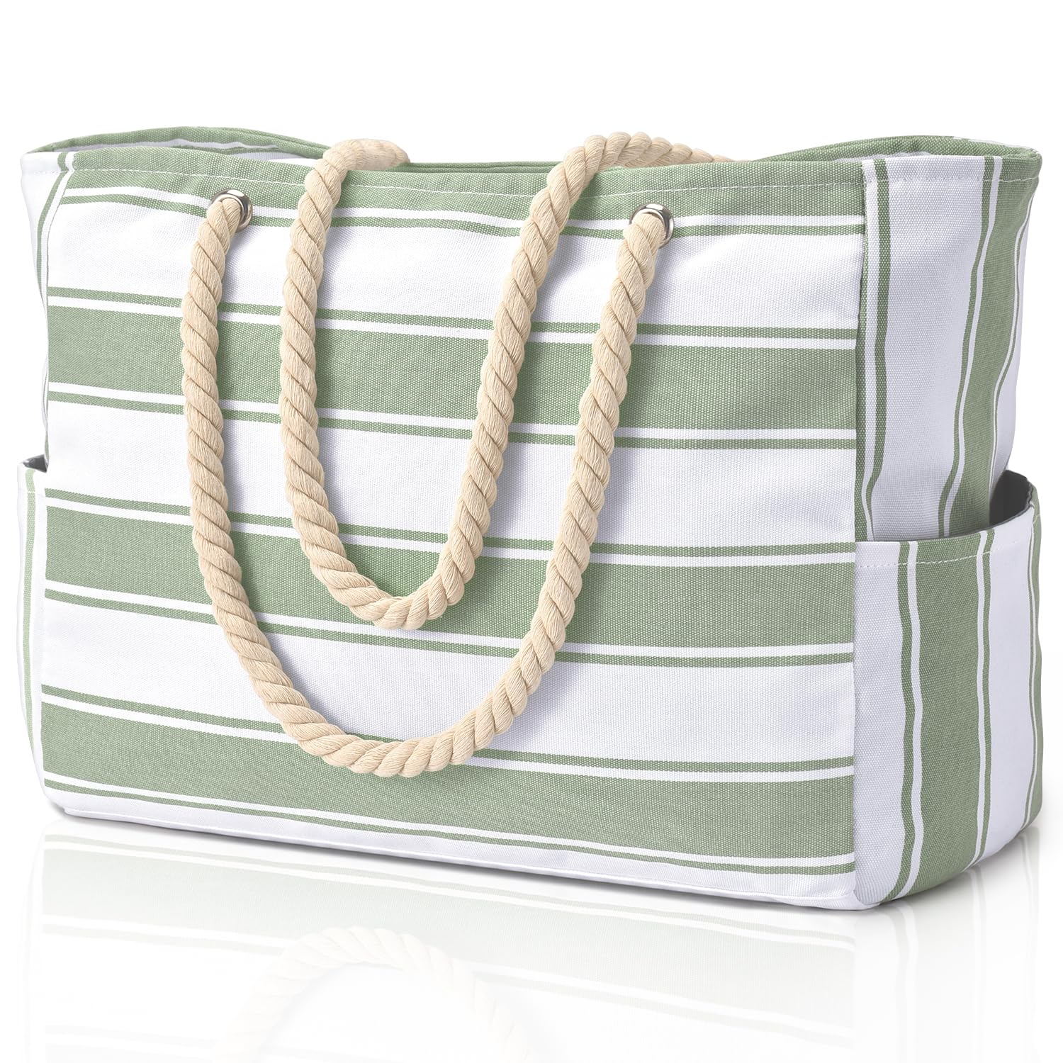 oscaurt Strandtasche XXL Familie Tote Bag Shopper Tasche Damen Faltbare Badetasche Reisetasche Damen Wasserdicht Schwimmtasche Urlaub Must Haves Schultertasche