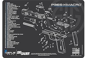 EDOG P365-XMACRO Gun Cleaning Mat: Shield Your Firearm and Workspace