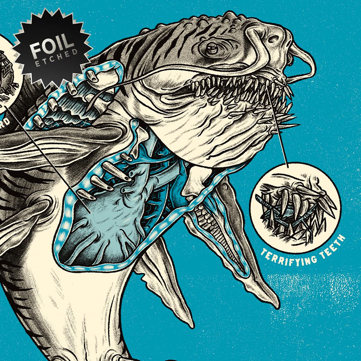 Magic: The Gathering Secret Lair Etched Foil: MTG Monster Anatomy