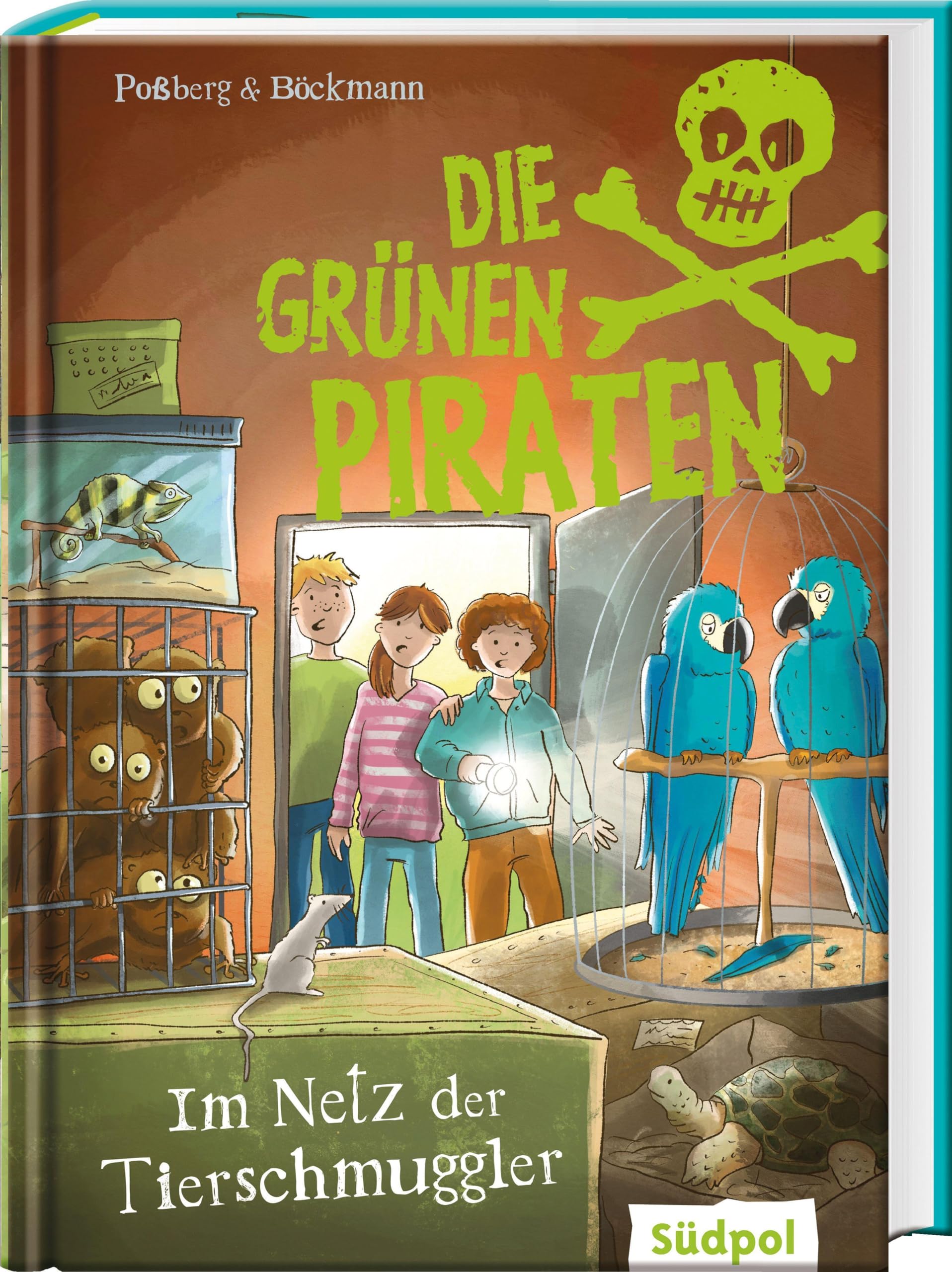 Die Grünen Piraten Kinderbuchreihe + Im Netz der Tierschmuggler – Produktbeschreibung