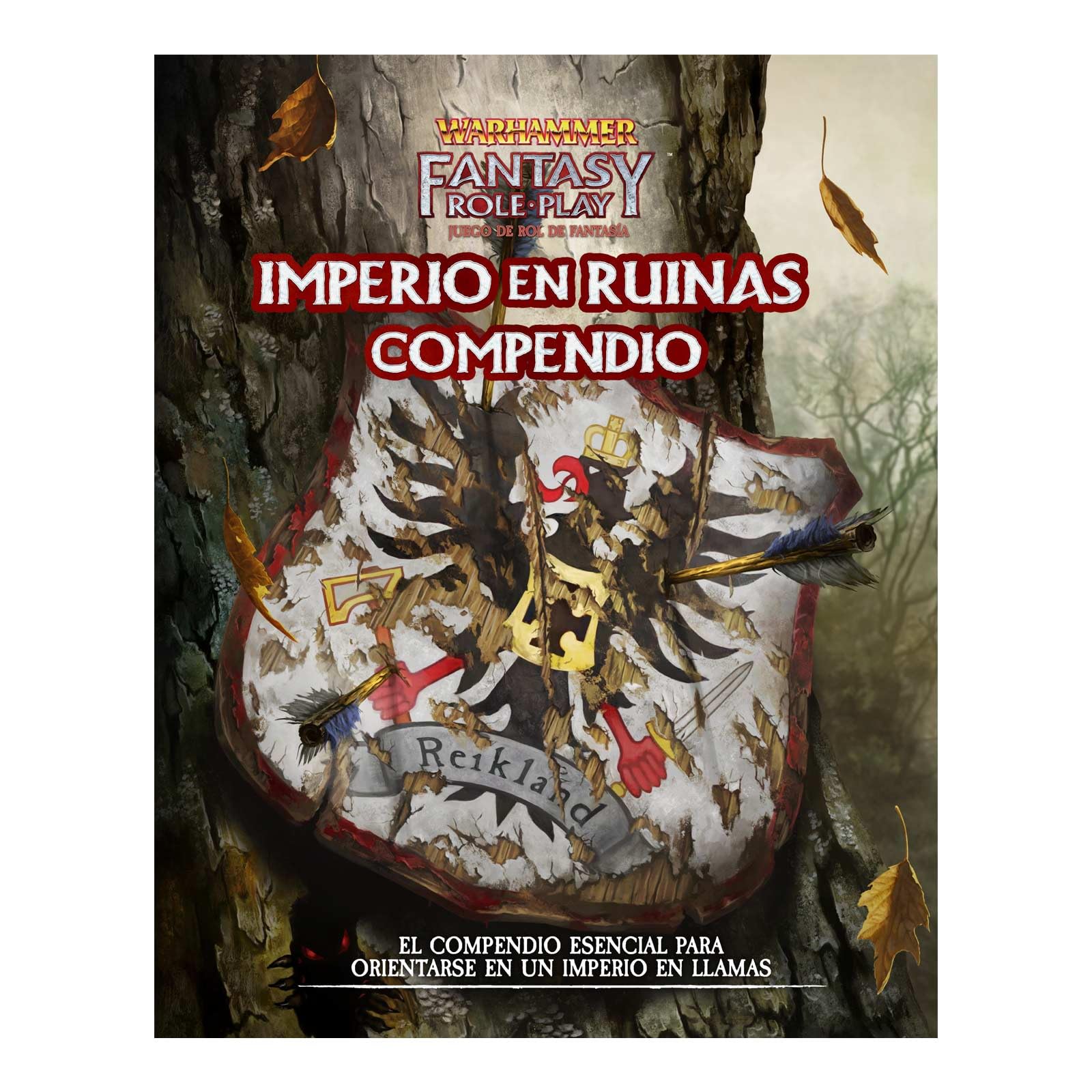 Devir - Warhammer 4ª edicion, El Imperio en Ruinas Compendio, Juego de rol, Juego Warhammer, Libro de rol, Estrategia (WFIMRUCOM)