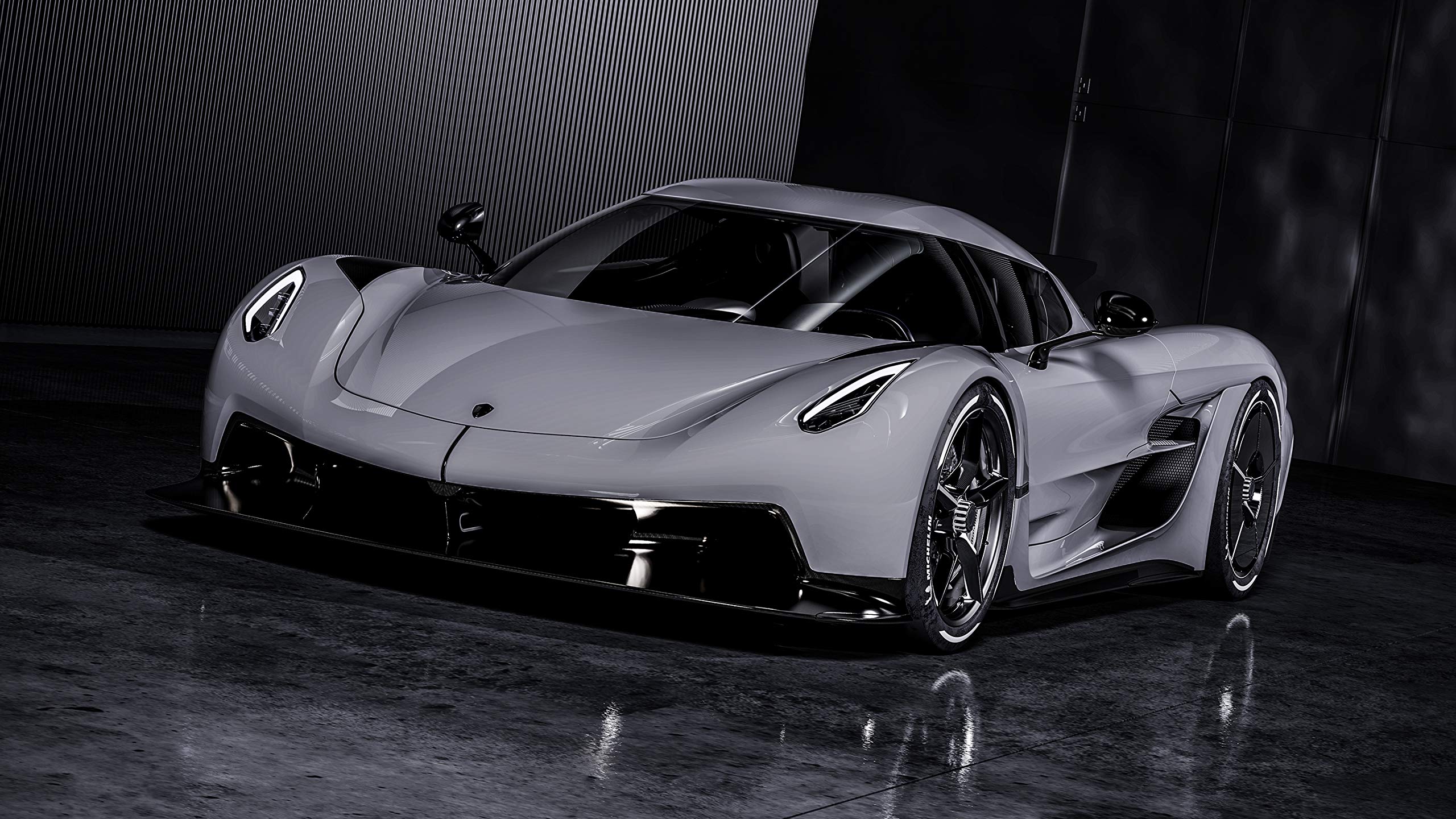 Amazon.com: Iconic Arts Laminated 42x24 Poster: Koenigsegg jesko