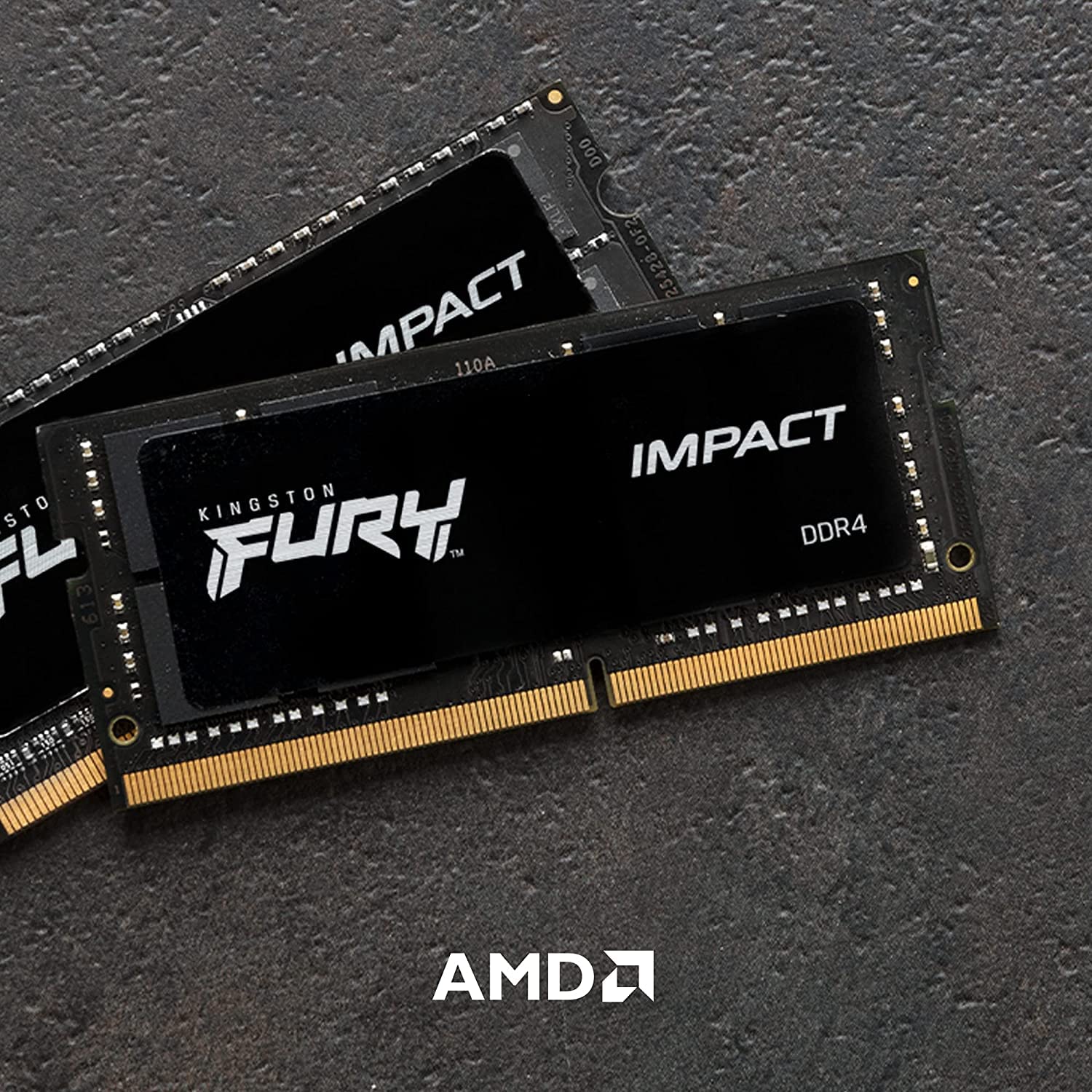 Kingston FURY Impact 32GB (2x16GB) 3200MHz DDR4 CL20 Mémoire d’ordinateur Portable Kit de 2 KF432S20IB1K2/32