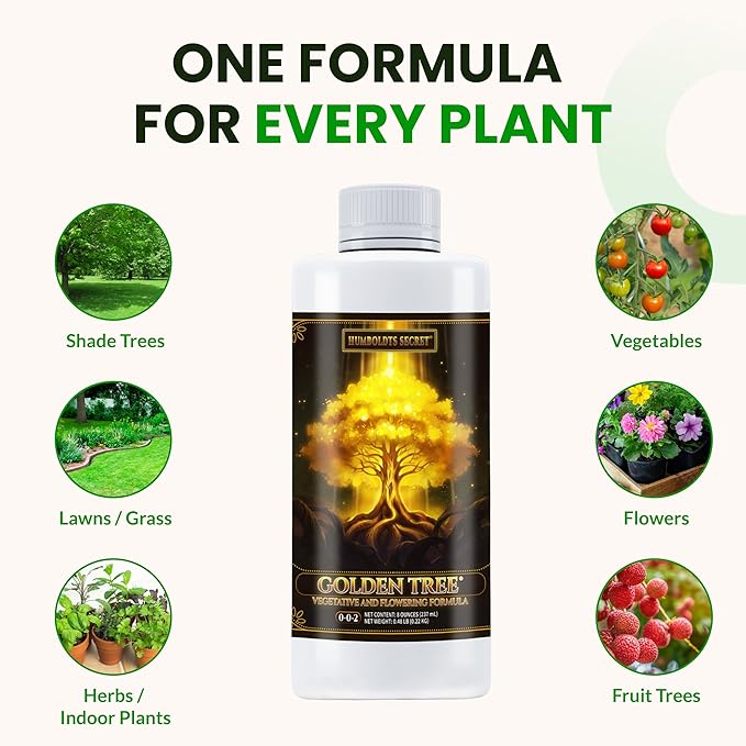 Humboldts Secret Golden Tree - Fertilizante Líquido para Plantas 8 oz miniatura 9