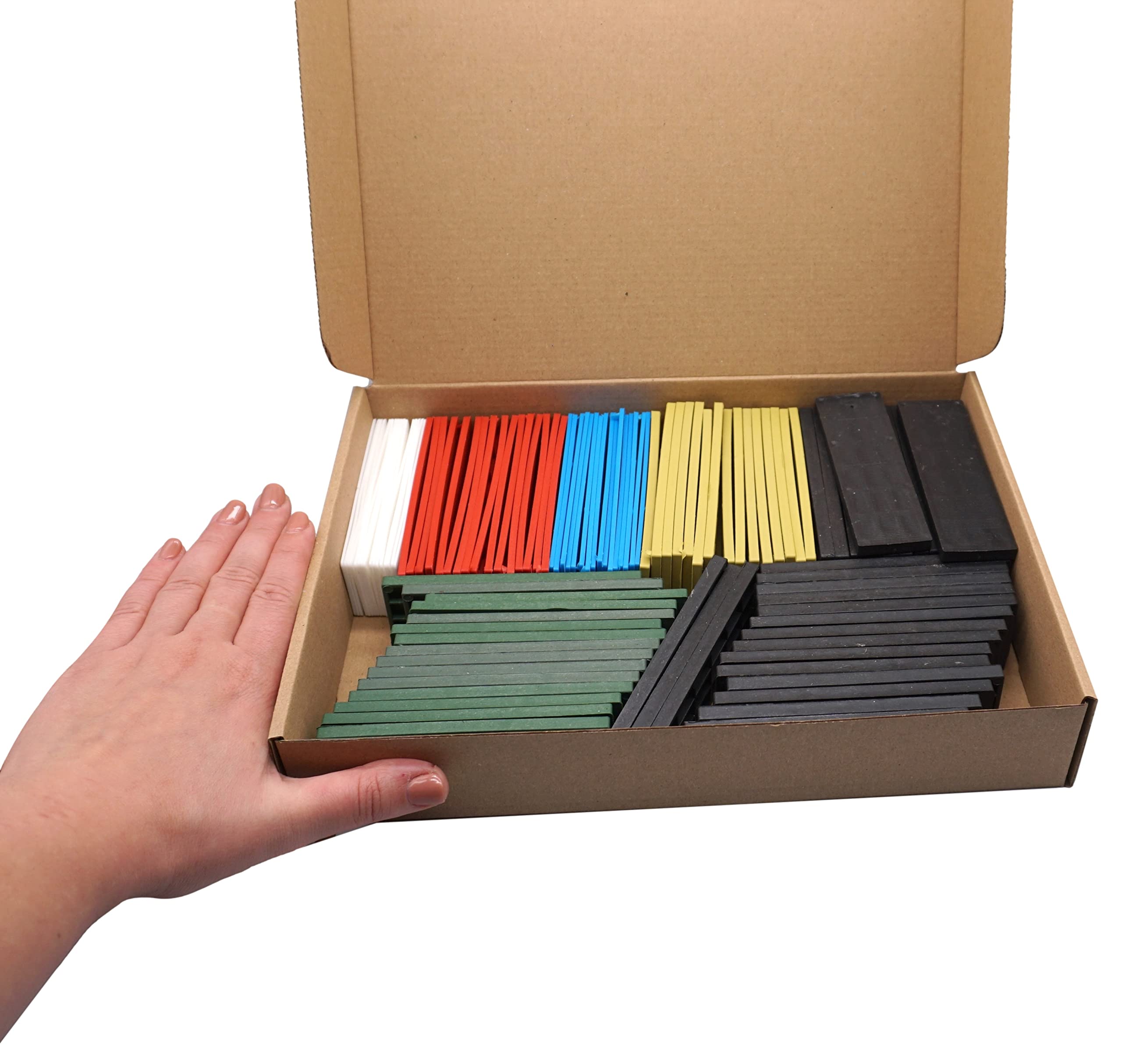 Spessori Piani In Plastica Da 1 A 6 Mm - Kit Da 112 Pezzi Per Livellamento Porte, Finestre, Pavimenti | SKIR'CO - Foto 5