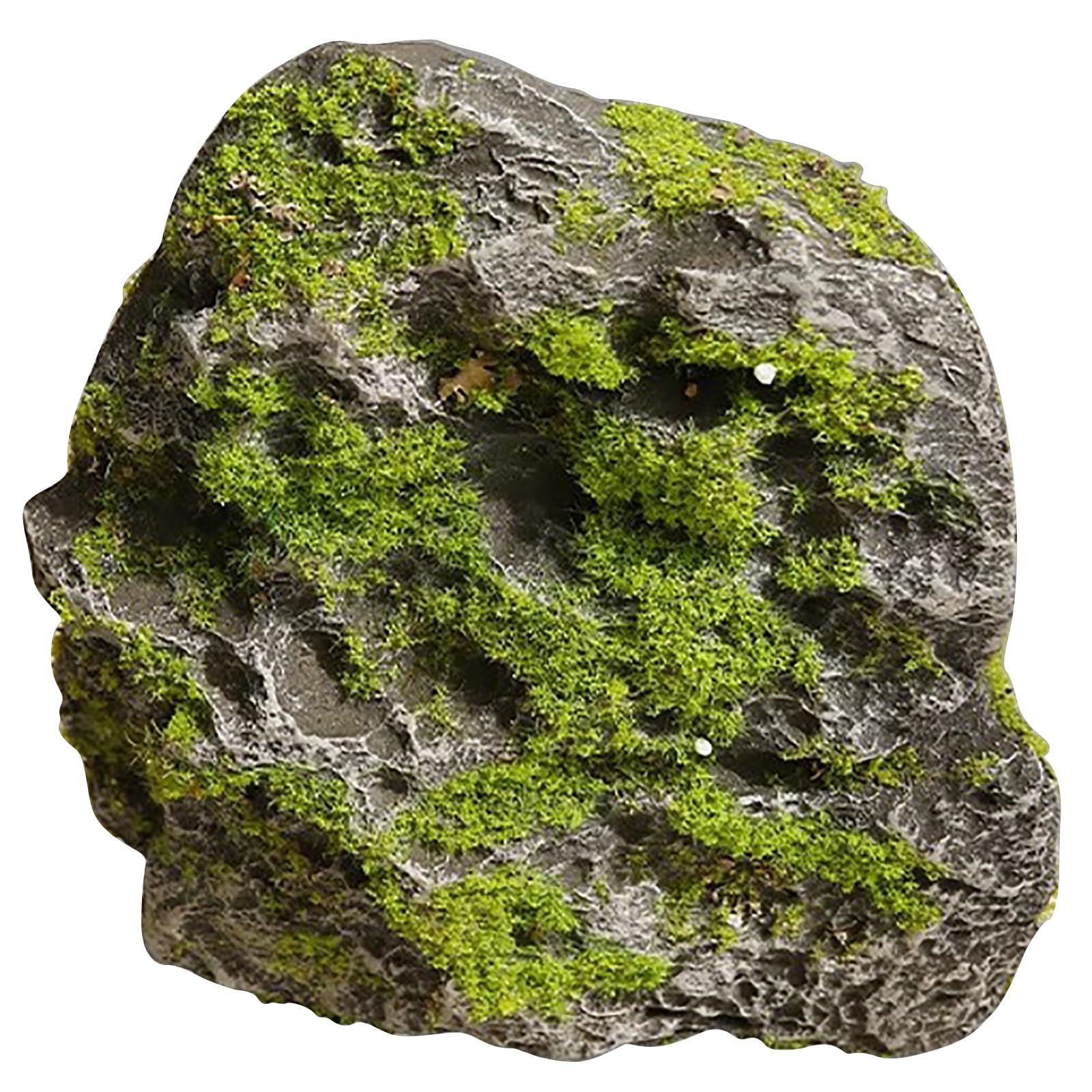 Roccias Finta da Esterno – Sasso Decorativo Leggero in Schiuma PU, Realistico e Resistente per Giardino, Balcone o Spazi Esterni(21x10x21cm/8.2x3.9x8.2in)