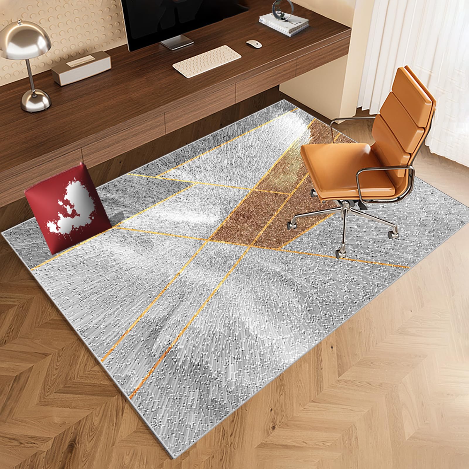 Tapis de chaise de bureau haute résistance écran de protection sol dur et moquette