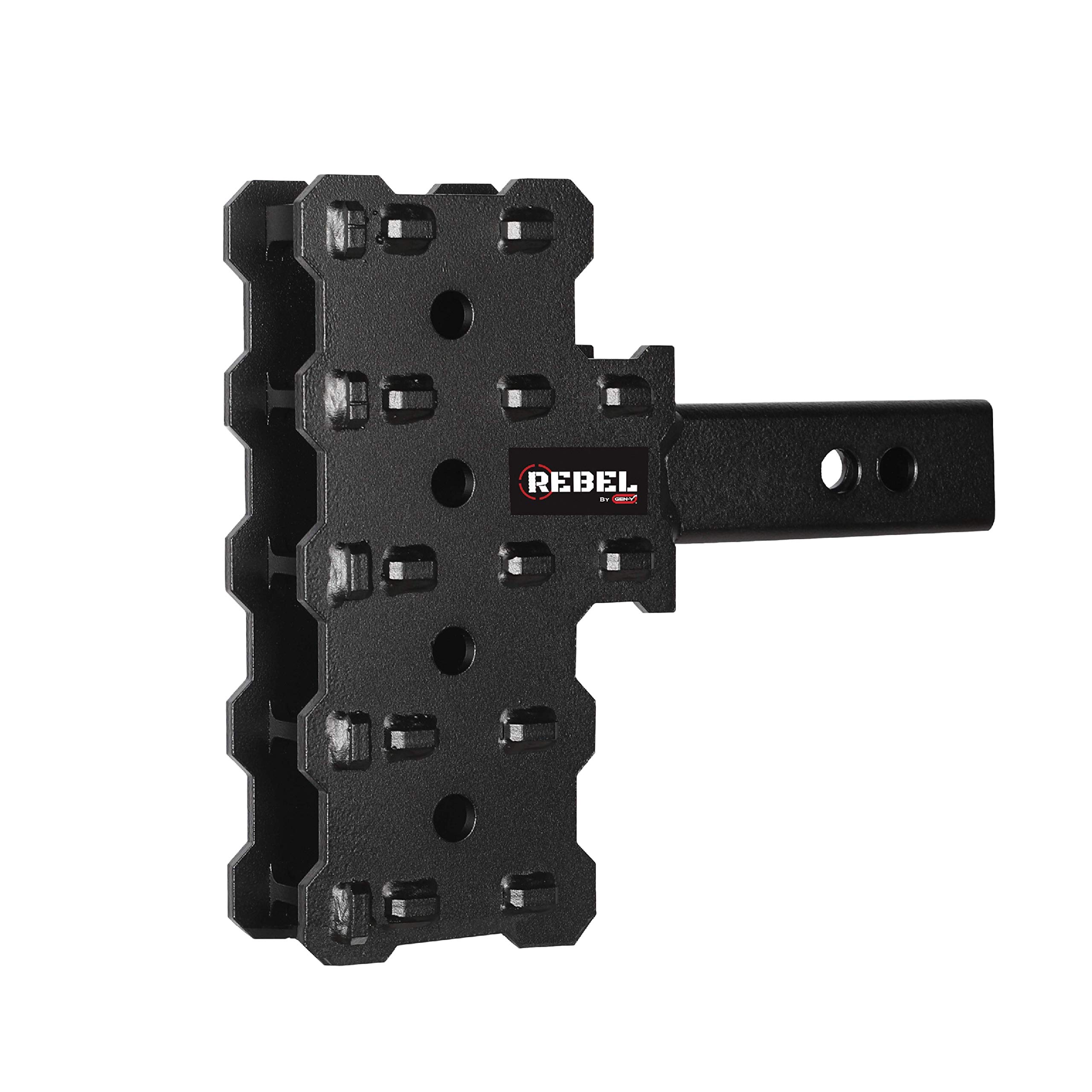 GEN-Y GH-13104X Phantom-X 4 Position Adjustable 4.5" Offset Drop Hitch for 2" Receiver - 7,000 LB Towing Capacity - 700 LB Tongue Weight