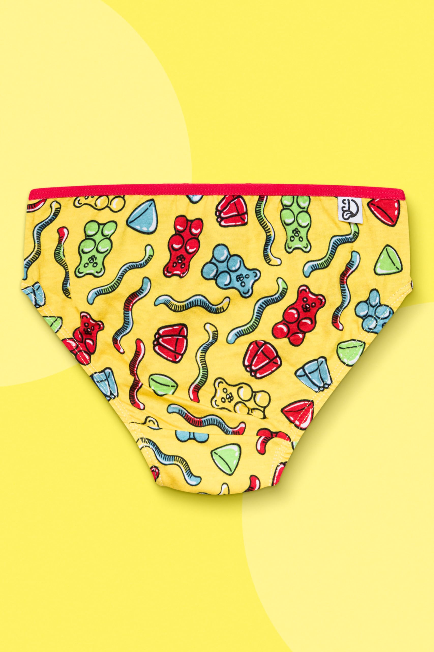 Dedoles Slip Donna & Bambina Mutande Cotone con Tanti Design Divertenti Palloncini Orchidea Avocado Bassotto Party