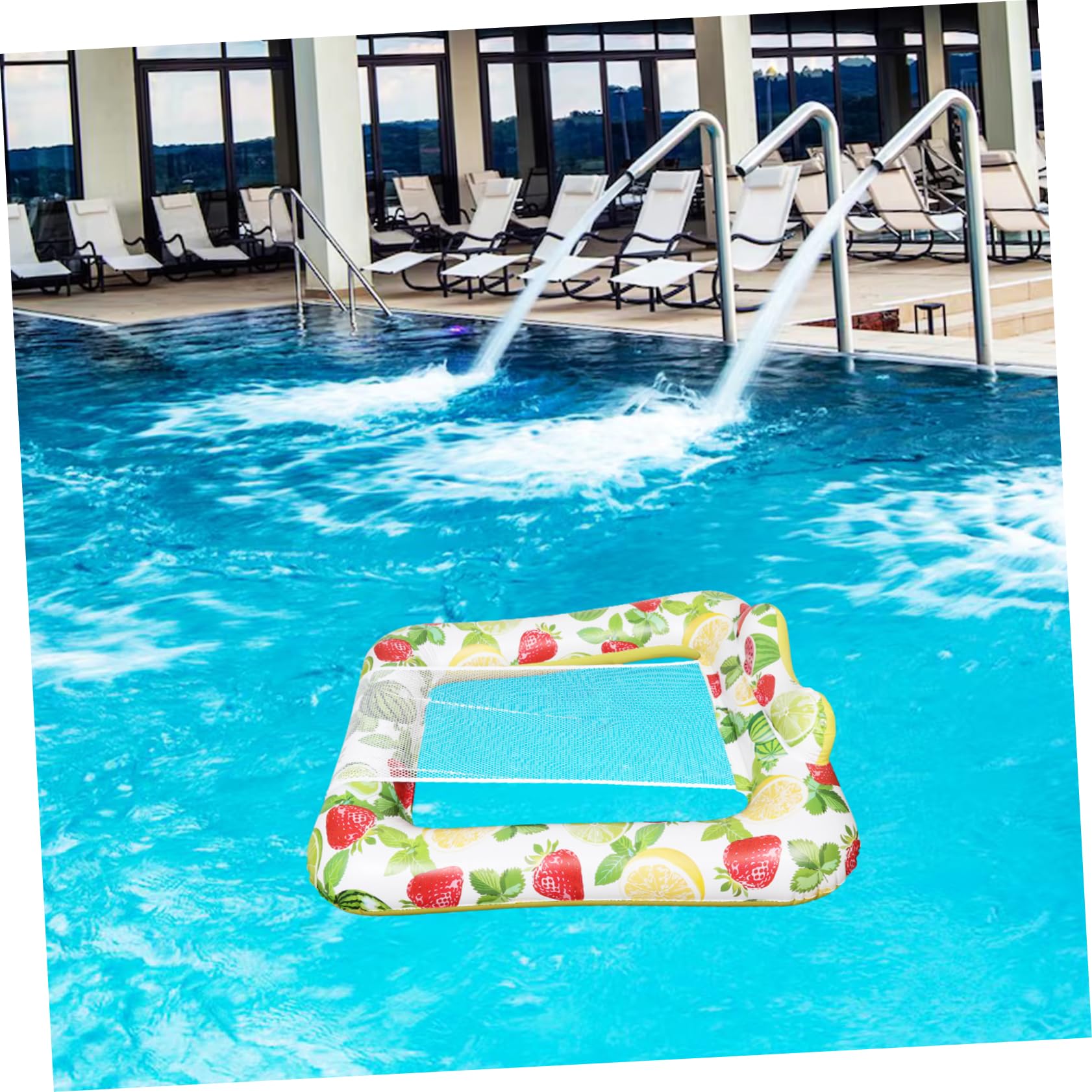Hamaca Flotante para Piscina Inflable de PVC para Adultos