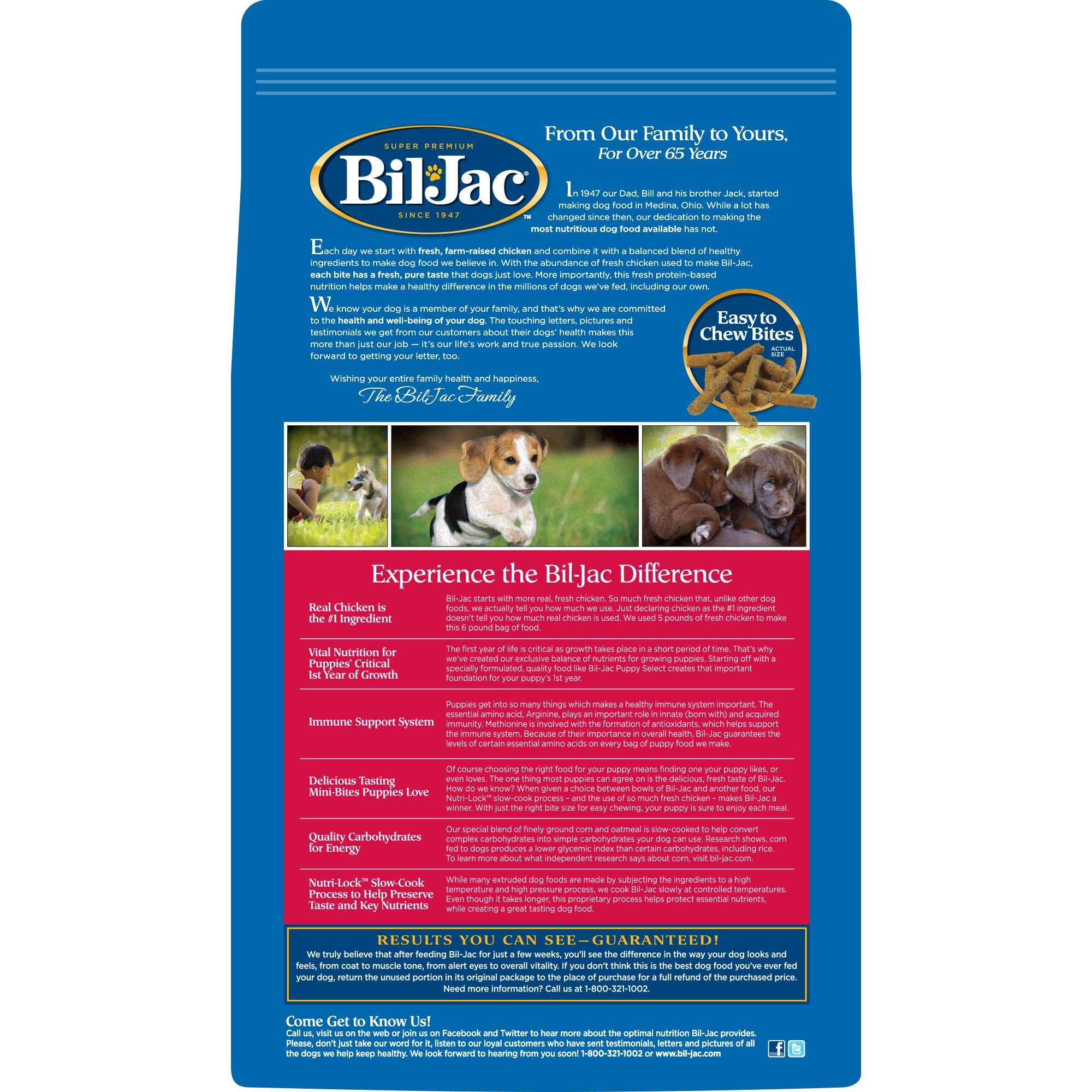 Select Formula Bil Jac Small Breed Dog Food BilJac Select Formula