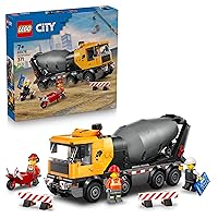 LEGO City Betoniera Giocattolo - Gioco Didattico con Veicolo da Cantiere