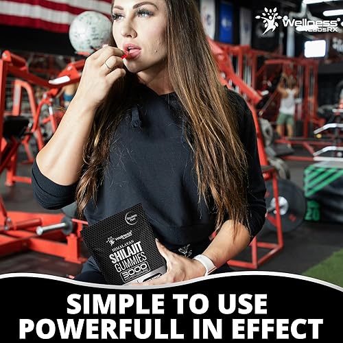 Miniatura 7 de Shilajit - Gomitas para hombres, 3000 mg de Shilajit puro del Himalaya para mujeres, aptas para dieta cetogénica, ricas en minerales traza y ácido