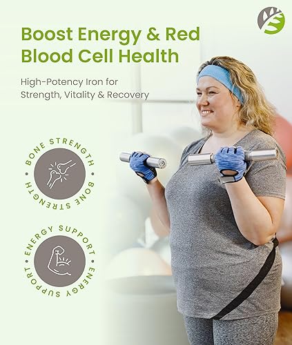 Miniatura 6 de BariSlim Cápsulas Iron Plus, formuladas para pacientes después de una cirugía de pérdida de peso, incluyendo bypass gástrico y manga gástrica, fácil