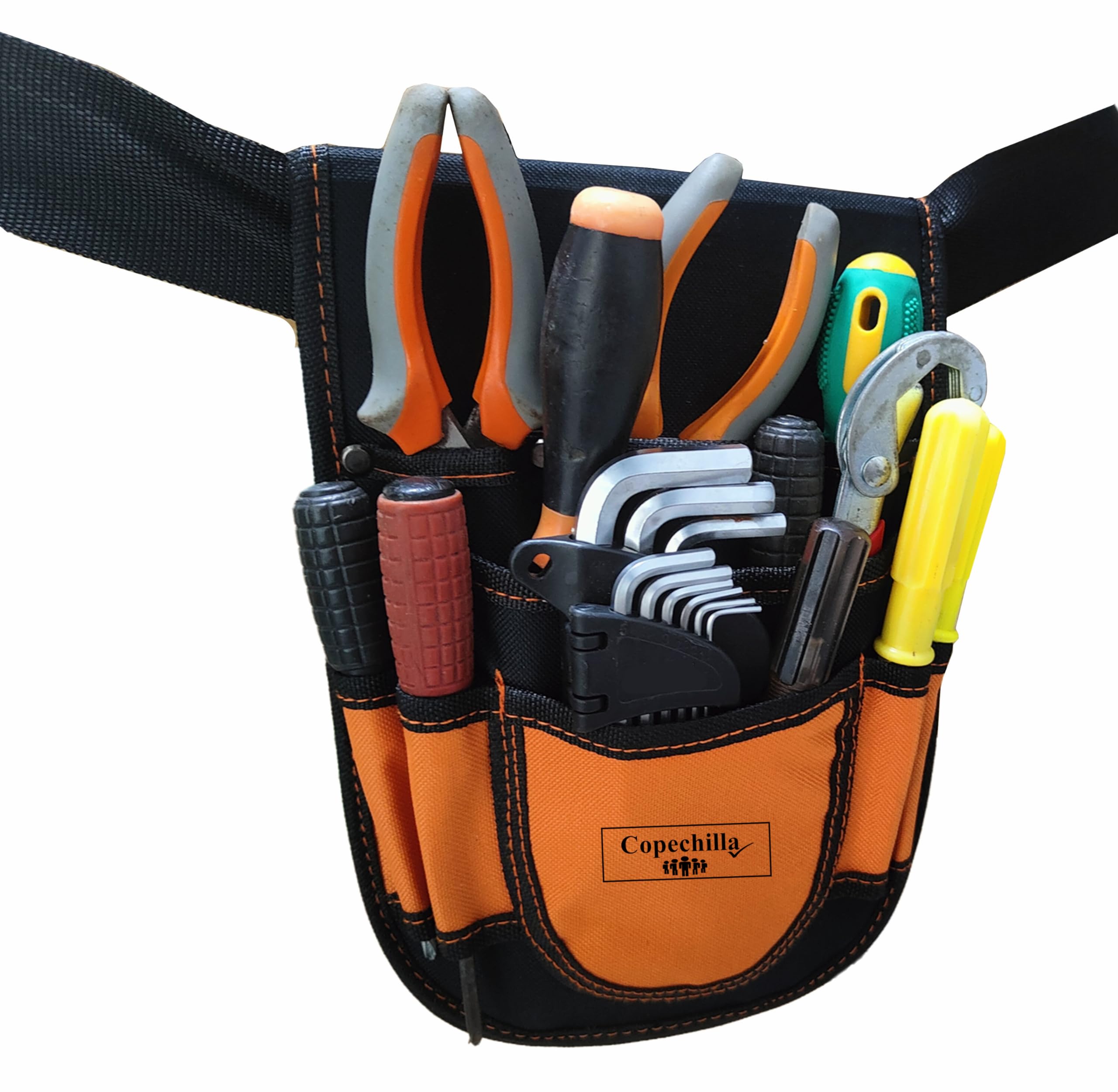 Borsa Attrezzi Rotolabile In Tela 600D - 5 Pezzi, Portatile Per Lavori - Foto 3